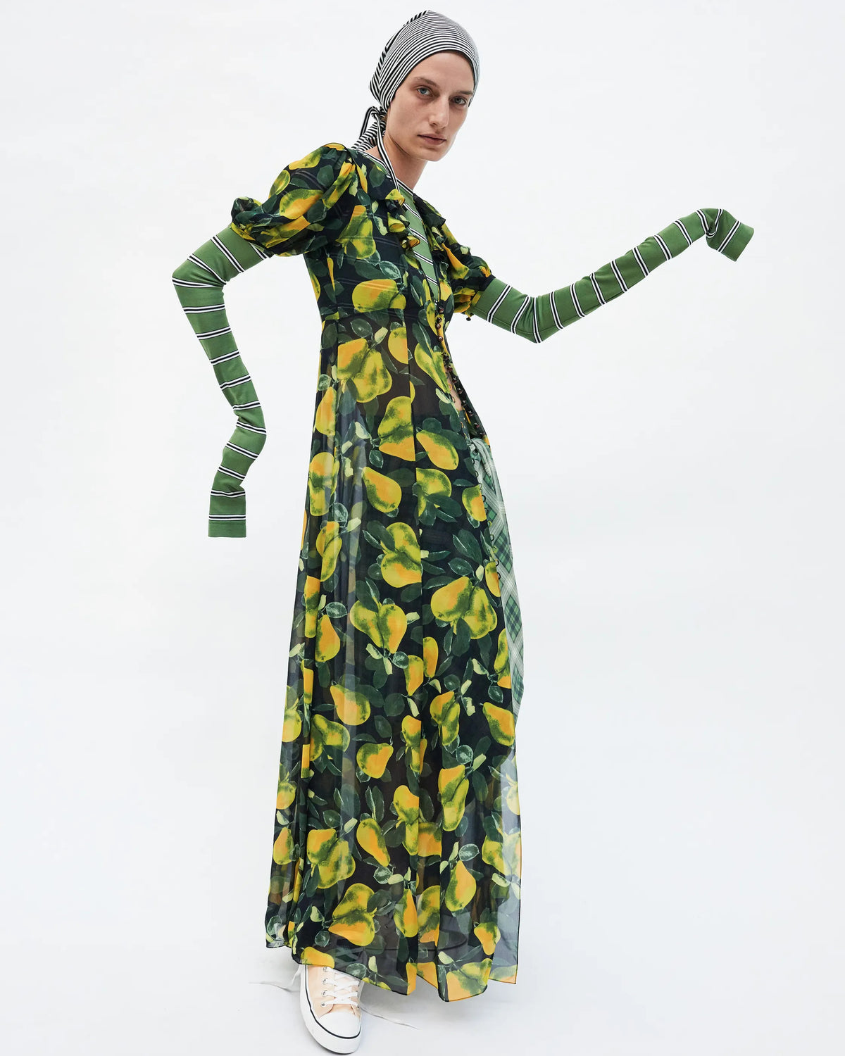Marc Jacobs - Redux Perry Ellis Pear Maxi Dress - 2018 - US 0