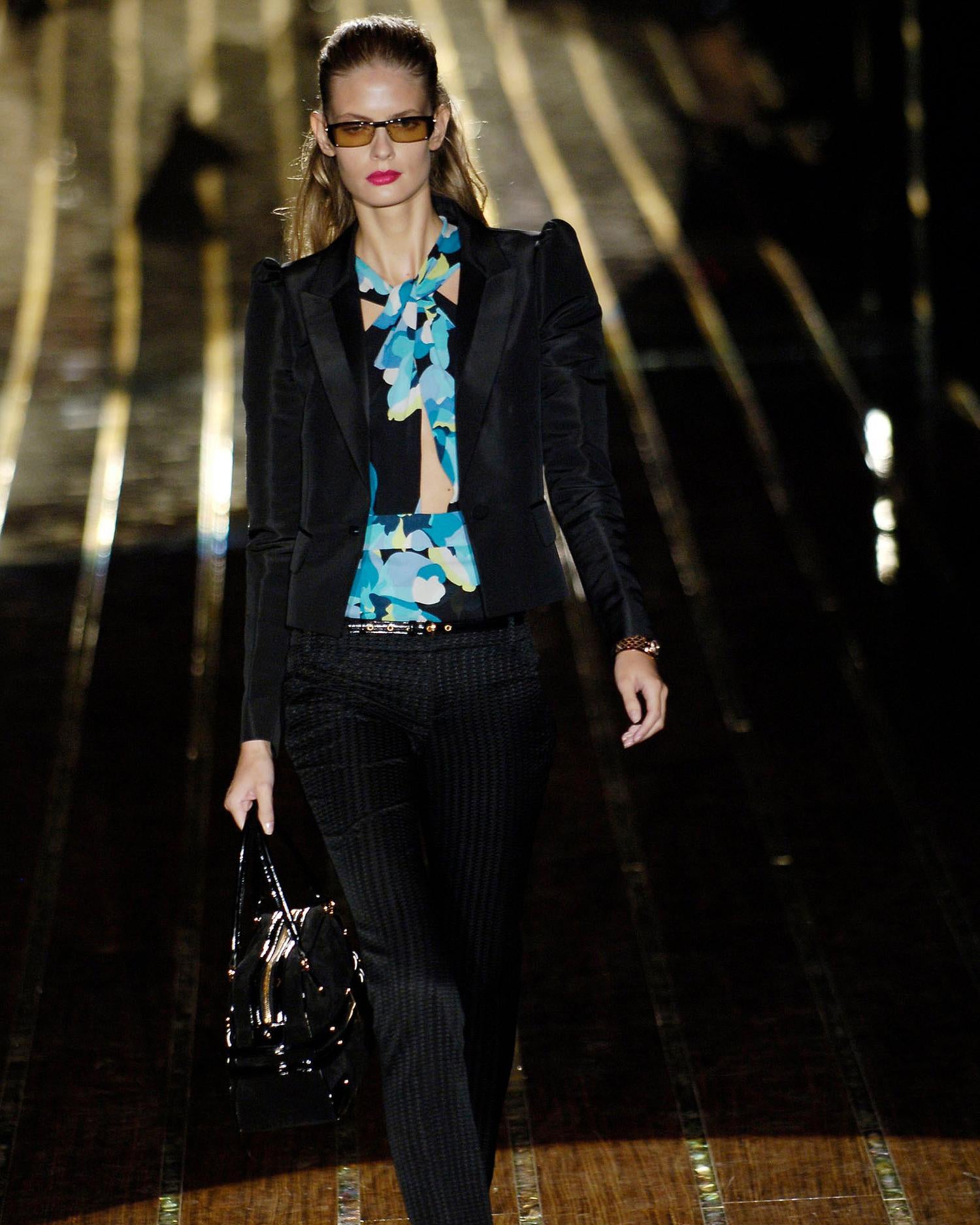 Gucci Silk Floral Top - S/S 2006 - IT 38