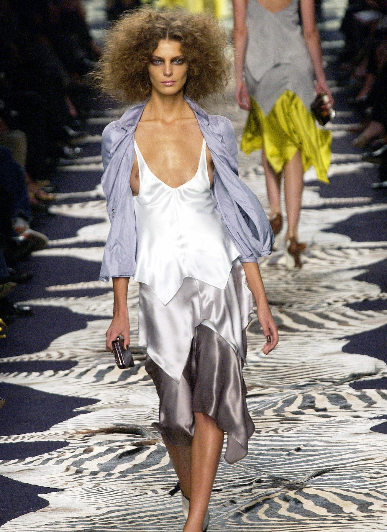 Yves Saint Laurent Rive Gauche Silk Slip Dress - S/S 2004