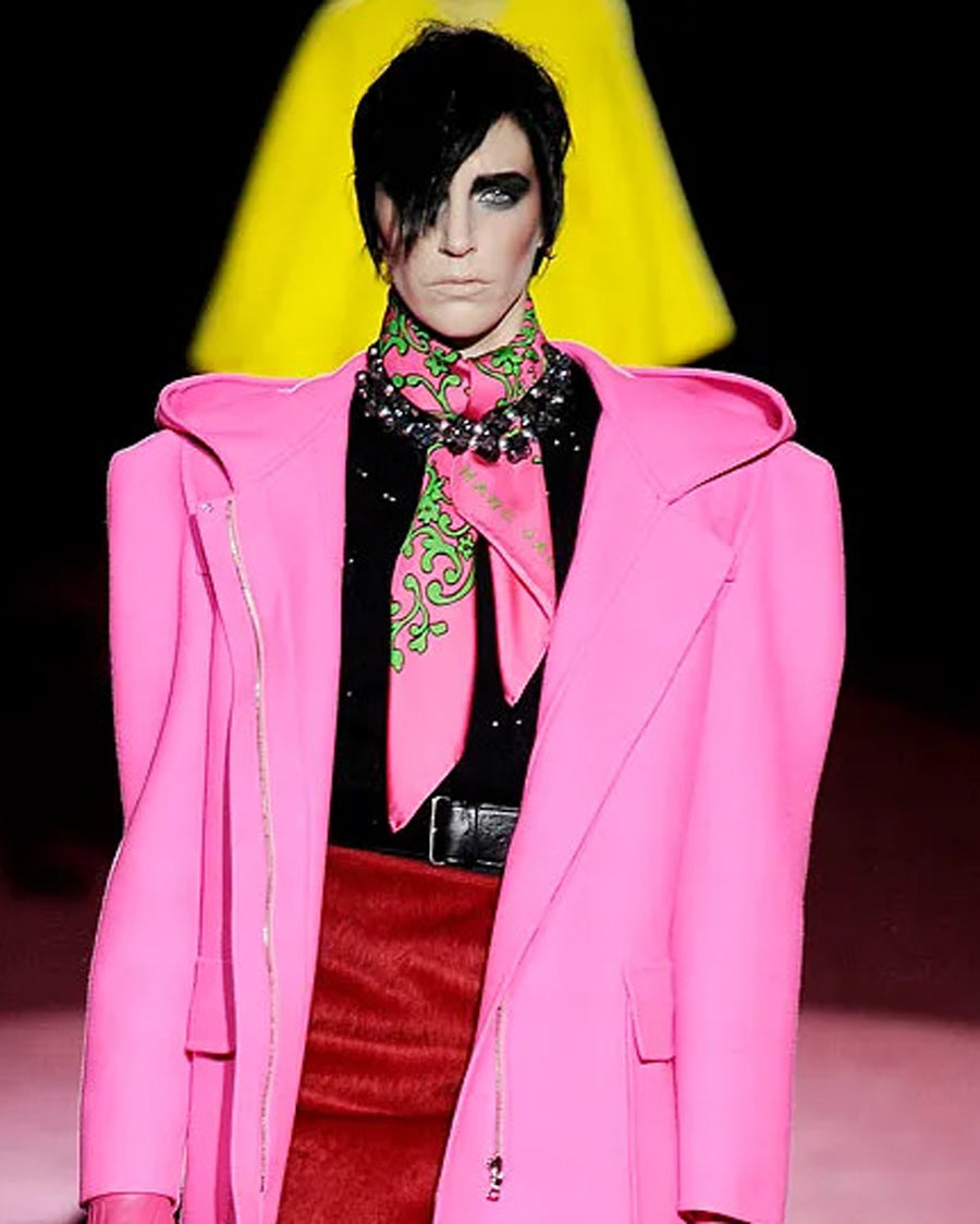 Marc Jacobs Psychedelic Silk Floral Scarf - A/W 2009