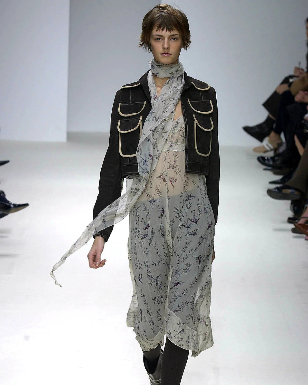 Marni - Suede Jacket - A/W 2002 - IT 40