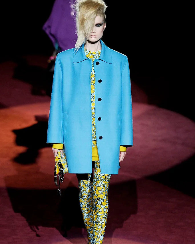 Marc Jacobs Psychedelic Silk Shift Dress - US 2 - A/W 2009