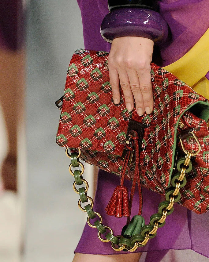 Marc Jacobs Memphis Robert Jennifer/ Misfit Quilted Leather Shoulder Bag  - S/S 2009