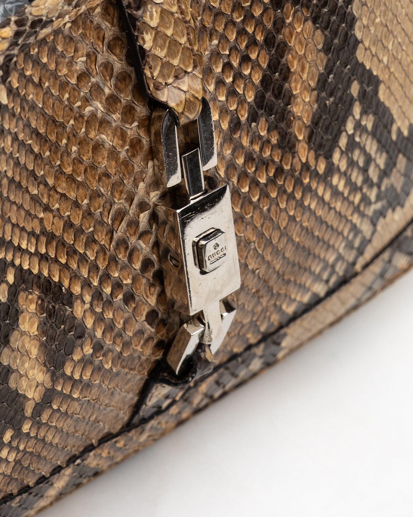 Gucci Lil Jackie Python Shoulder Bag - S/S 2000