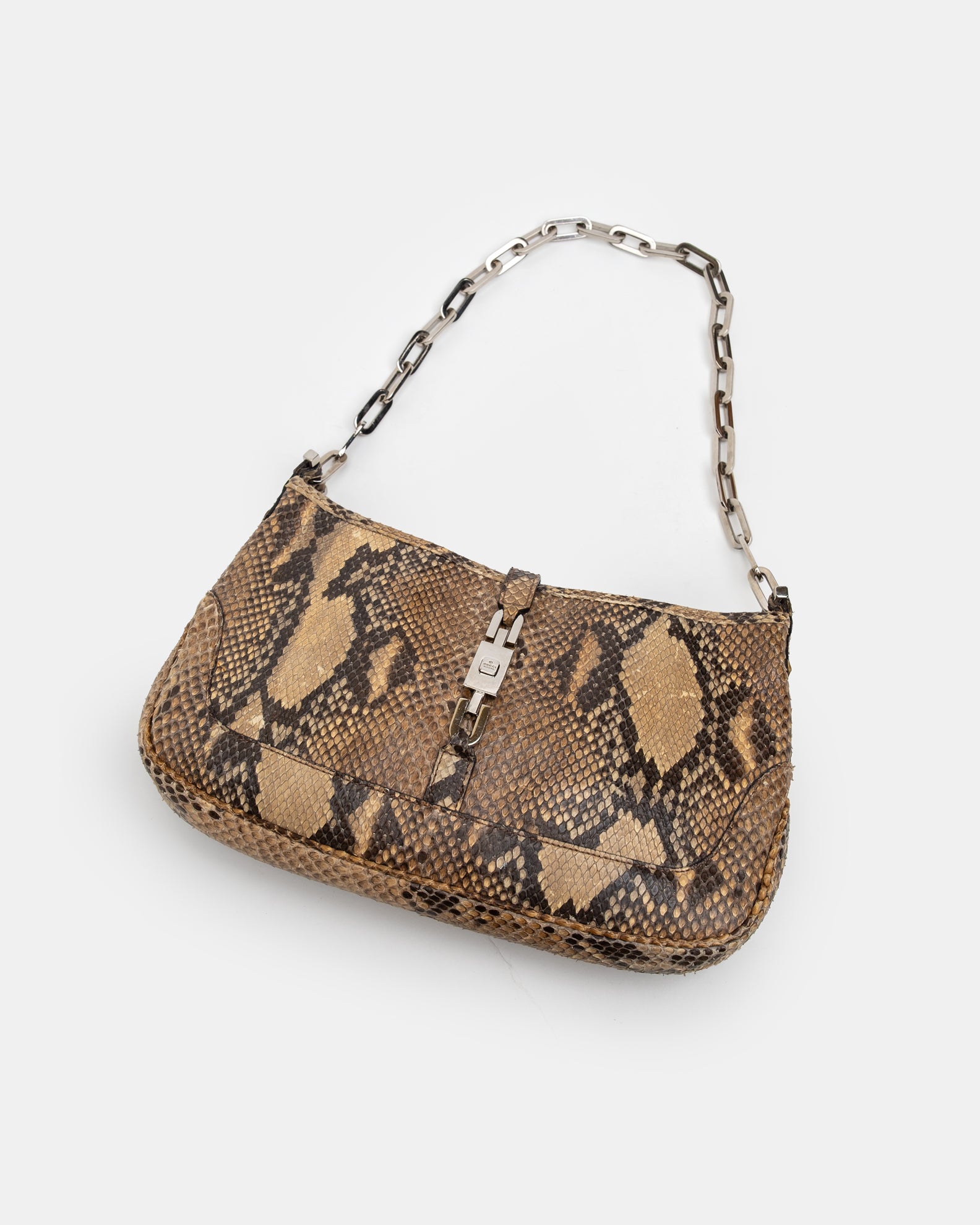 Gucci Lil Jackie Python Shoulder Bag - S/S 2000