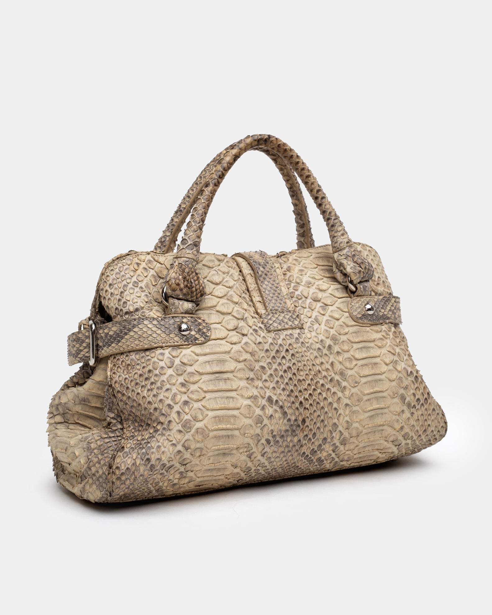 Giorgio Armani Python Handbag