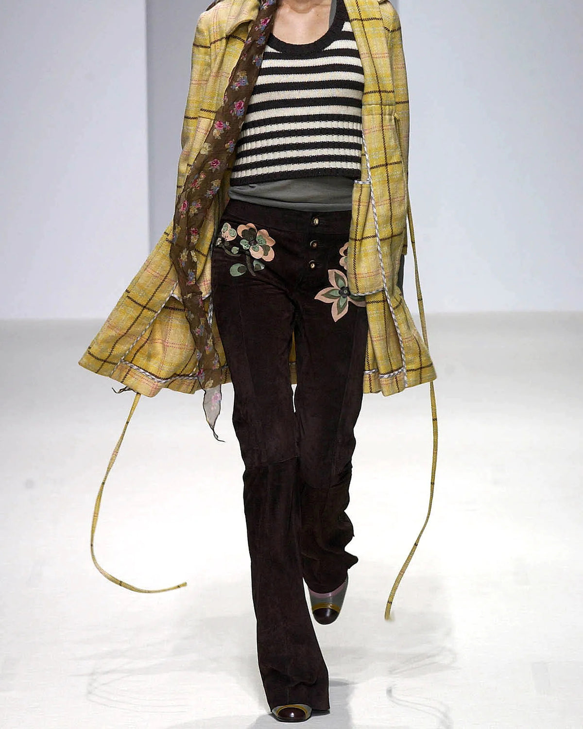 Marni - Suede Trousers - A/W 2002 - IT 40