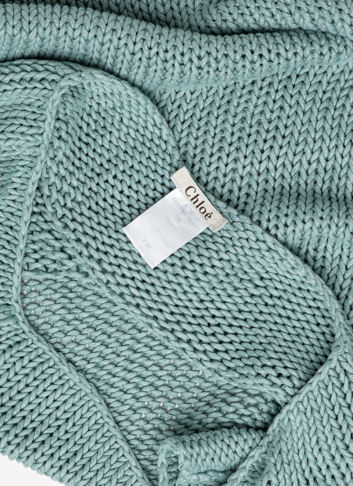 Chloé Over-dye Knit Top - S/S 2001 - M