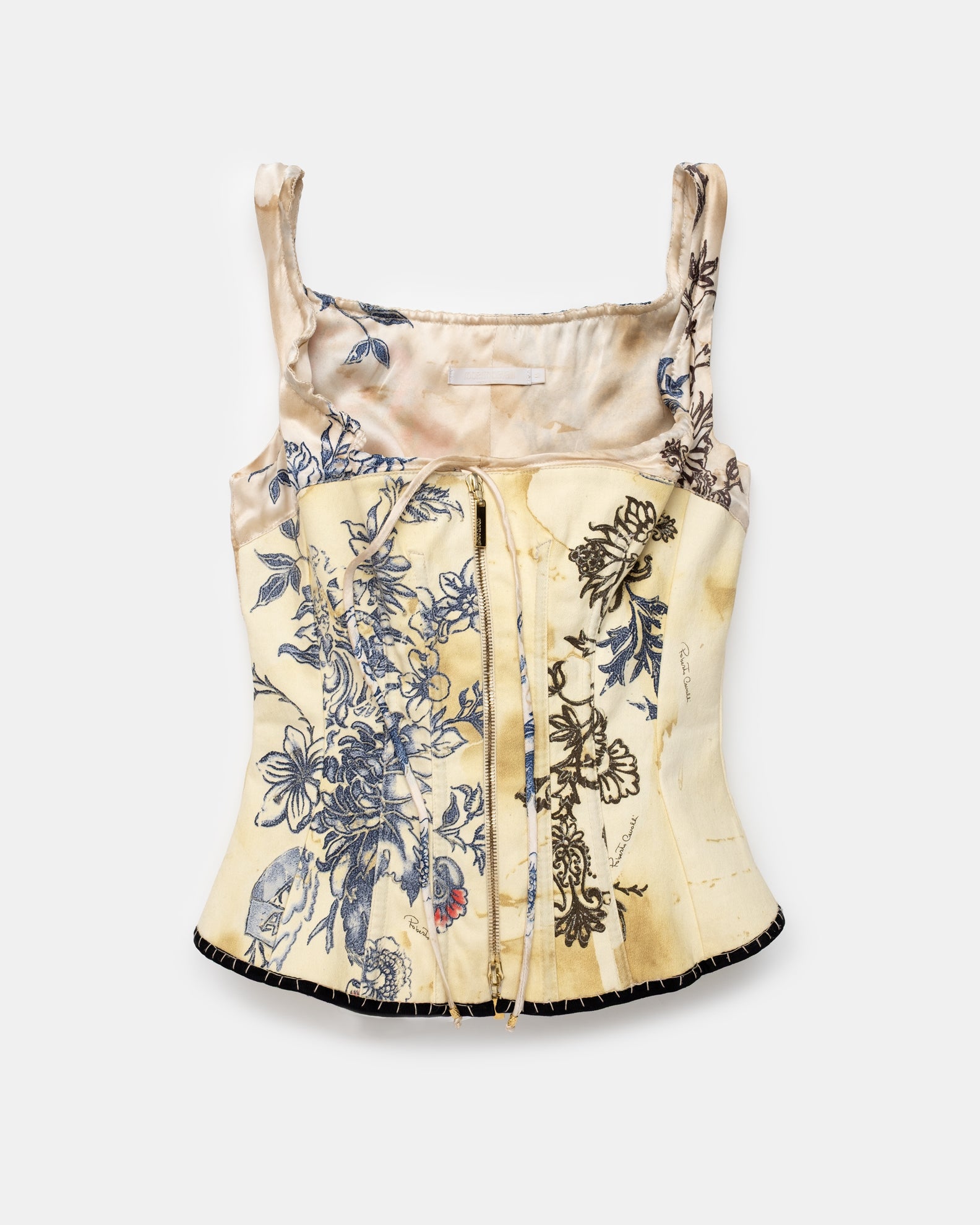 Roberto Cavalli Tattoo Corset - S/S 2003 - M