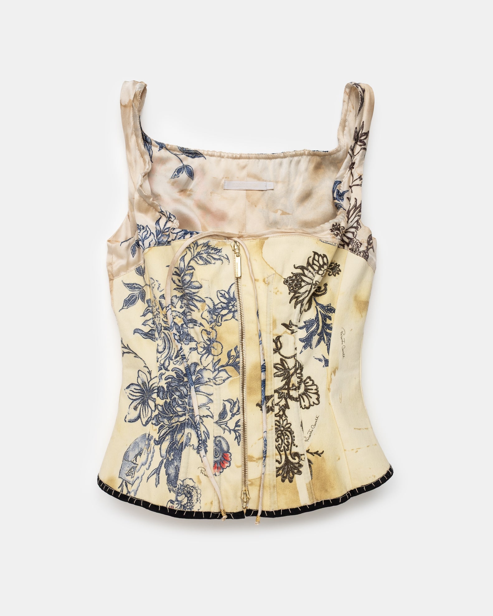 Roberto Cavalli Tattoo Corset - S/S 2003 - M