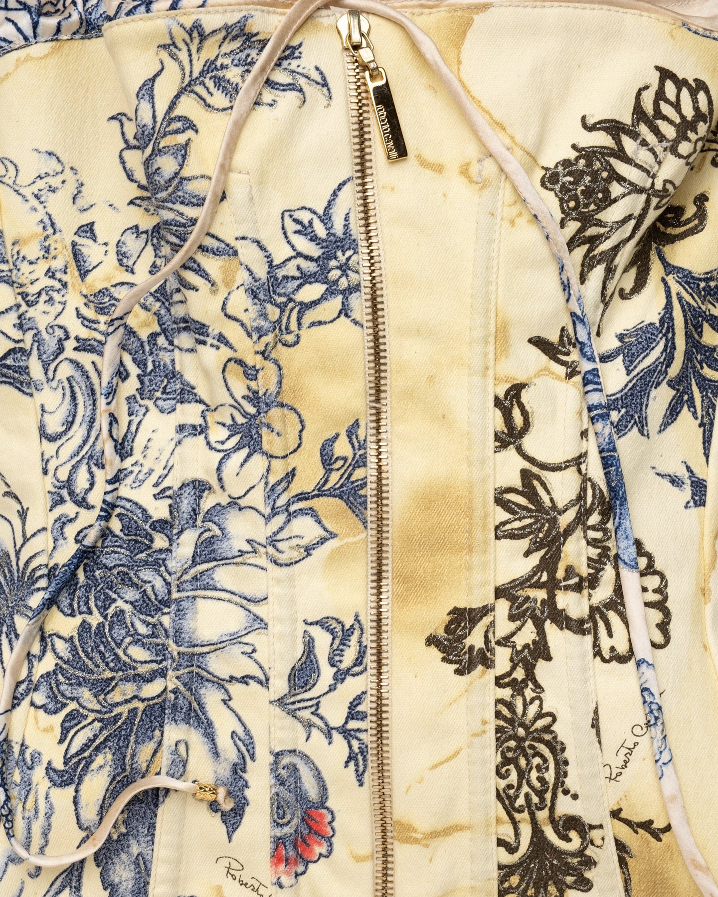 Roberto Cavalli Tattoo Corset - S/S 2003 - M