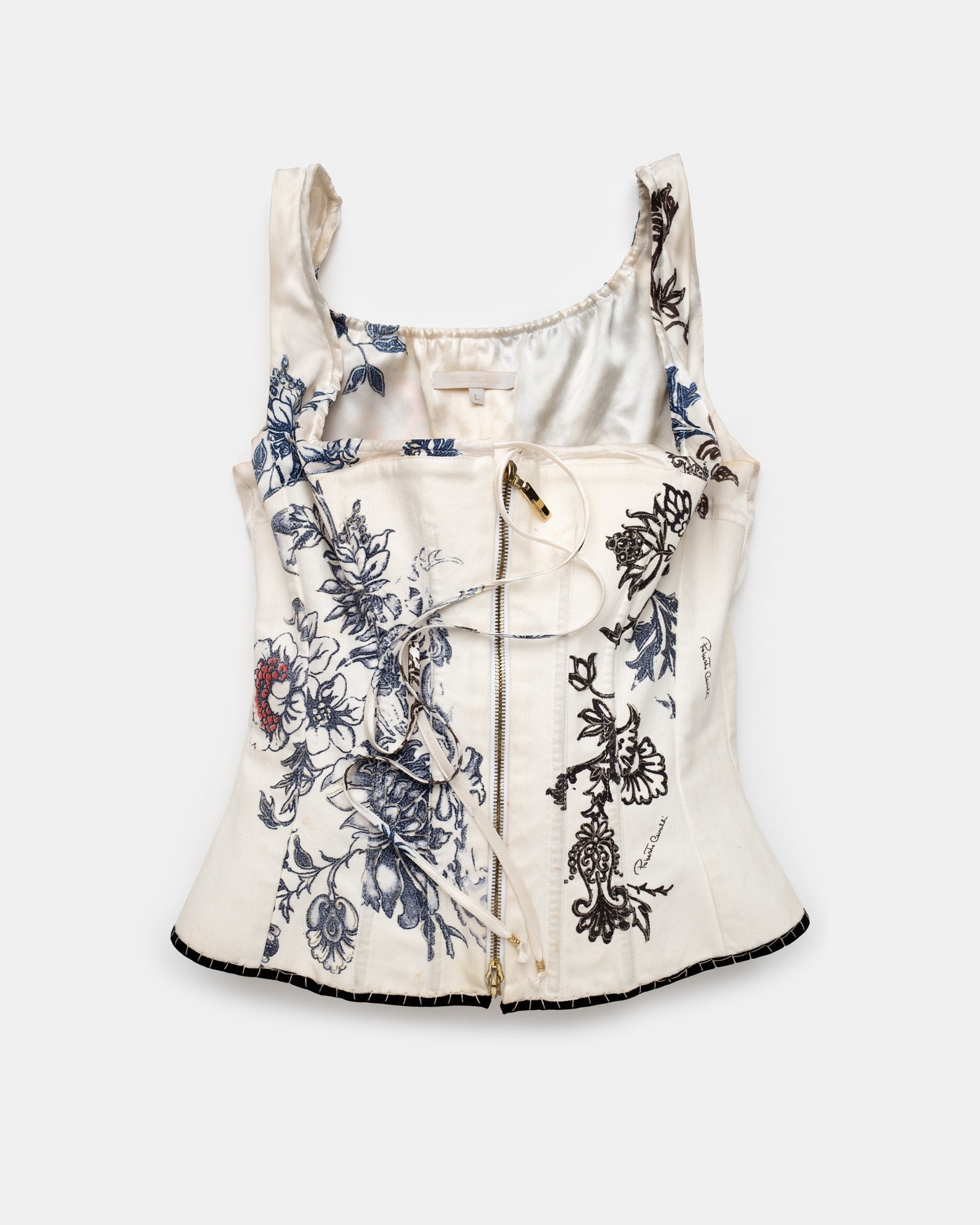 Roberto Cavalli Tattoo Corset - S/S 2003 - L