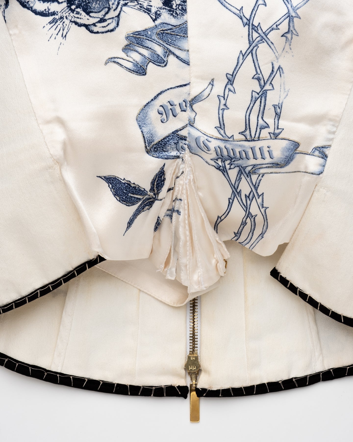 Roberto Cavalli Tattoo Corset - S/S 2003 - L