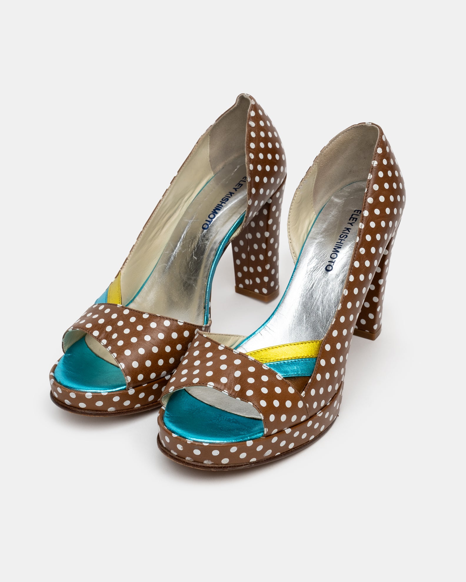 Eley Kishimoto Polka Dot Pumps - S/S 2006 - UK 7 - 40