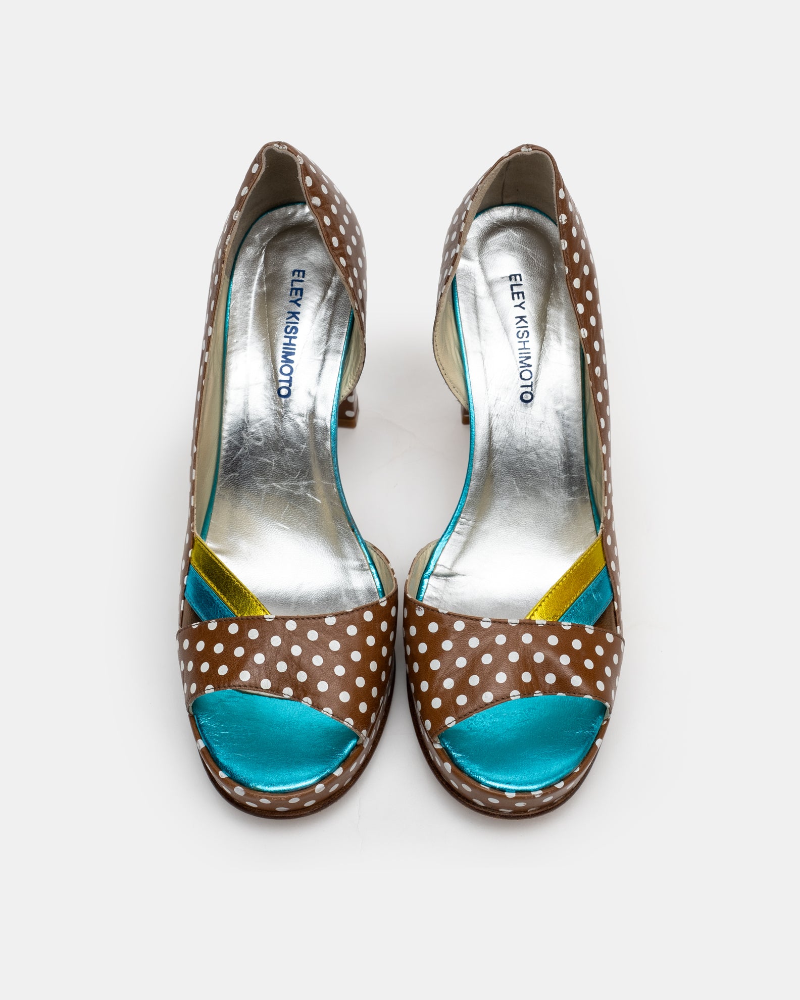 Eley Kishimoto Polka Dot Pumps - S/S 2006 - UK 7 - 40
