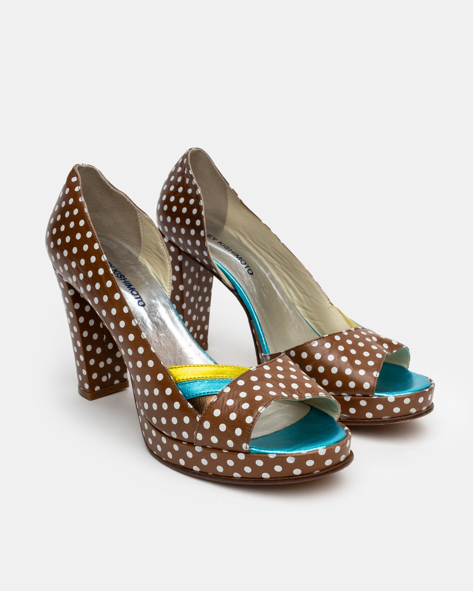Eley Kishimoto Polka Dot Pumps - S/S 2006 - UK 7 - 40