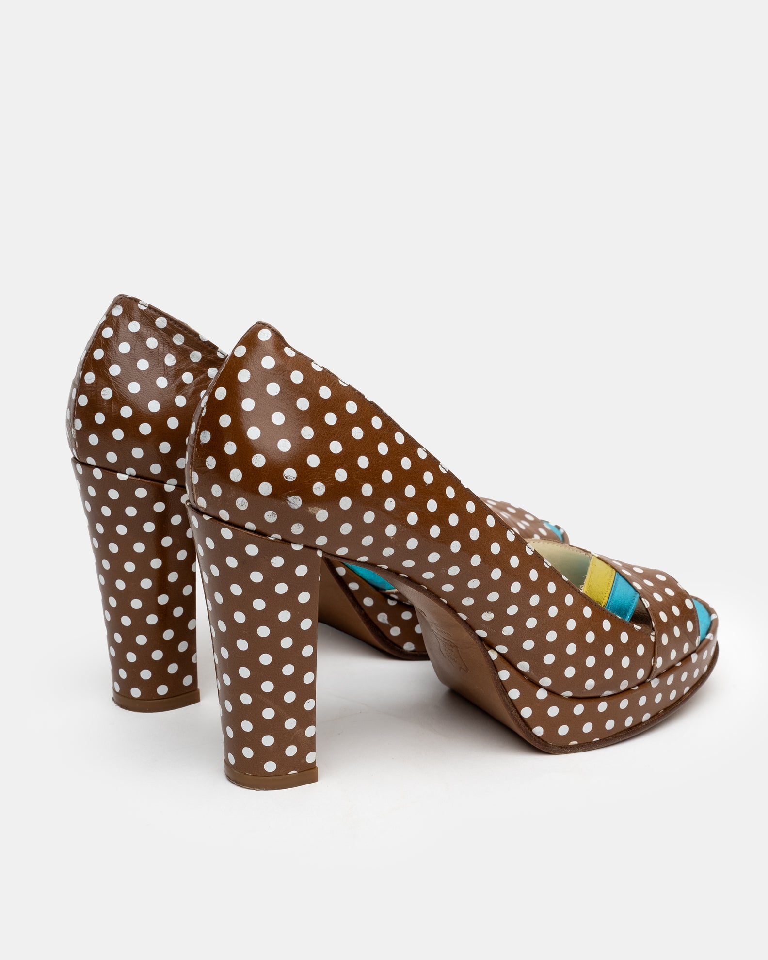 Eley Kishimoto Polka Dot Pumps - S/S 2006 - UK 7 - 40