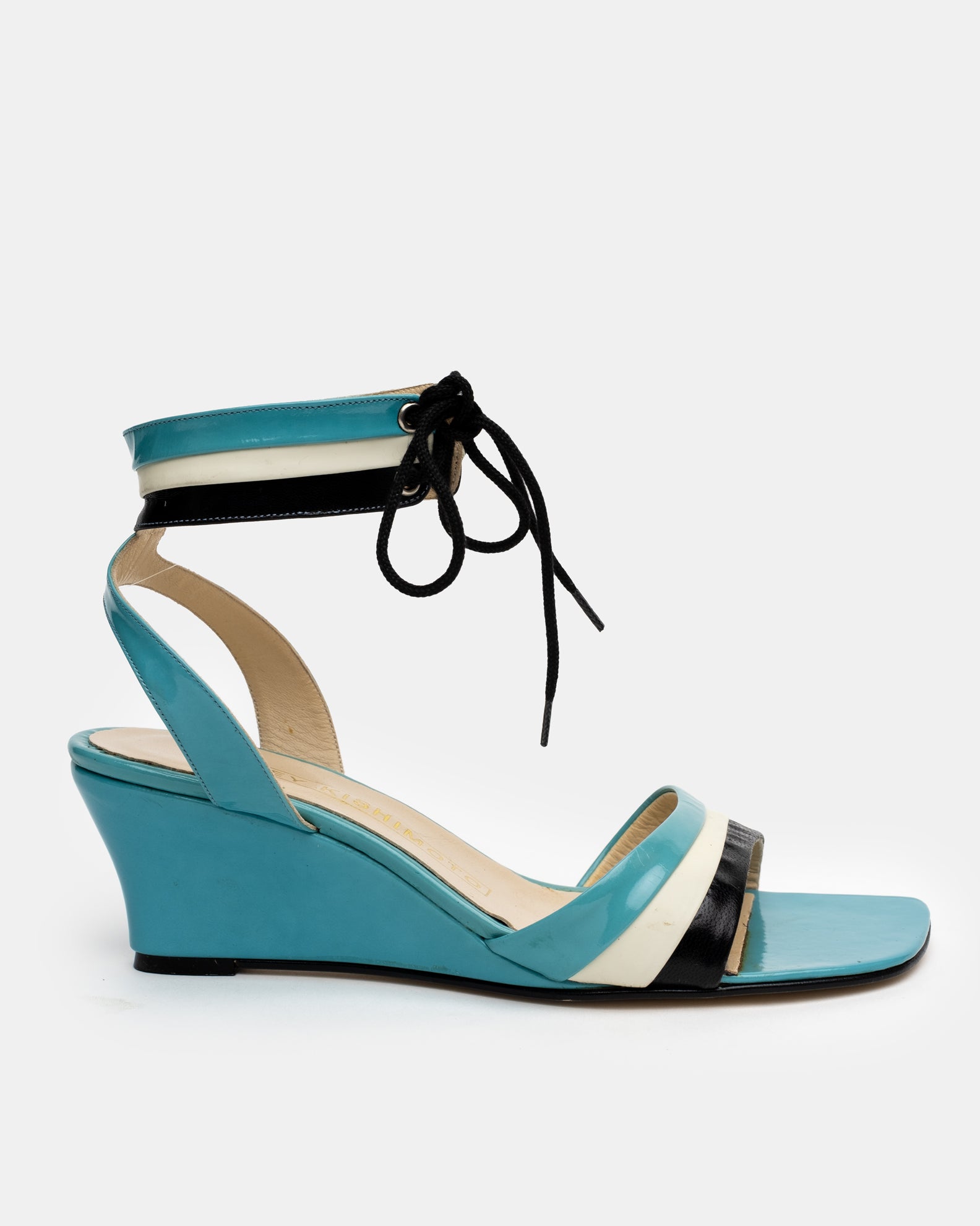 Eley Kishimoto Wedge Heel Sandals C. 2000s - UK 5