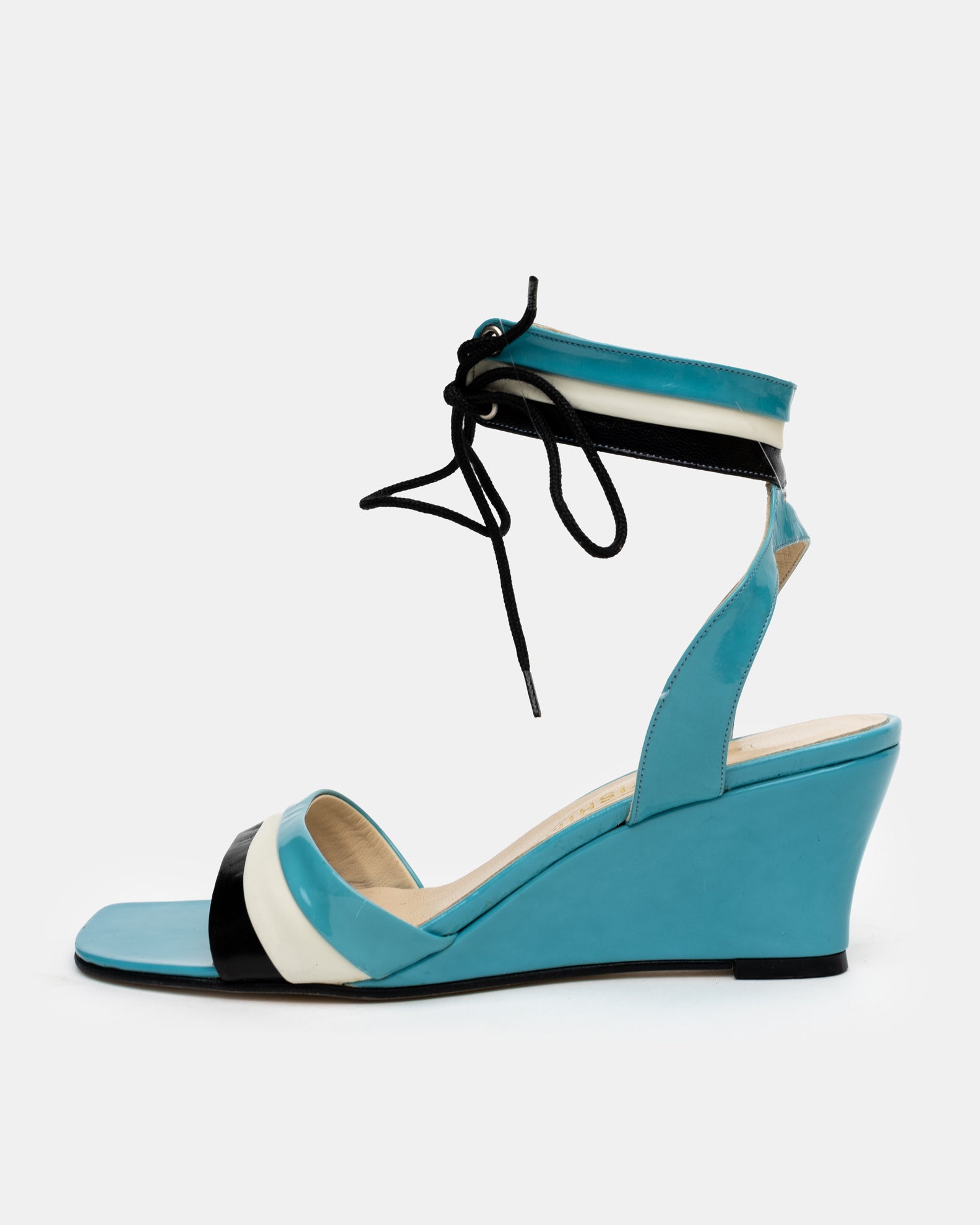 Eley Kishimoto Wedge Heel Sandals C. 2000s - UK 5