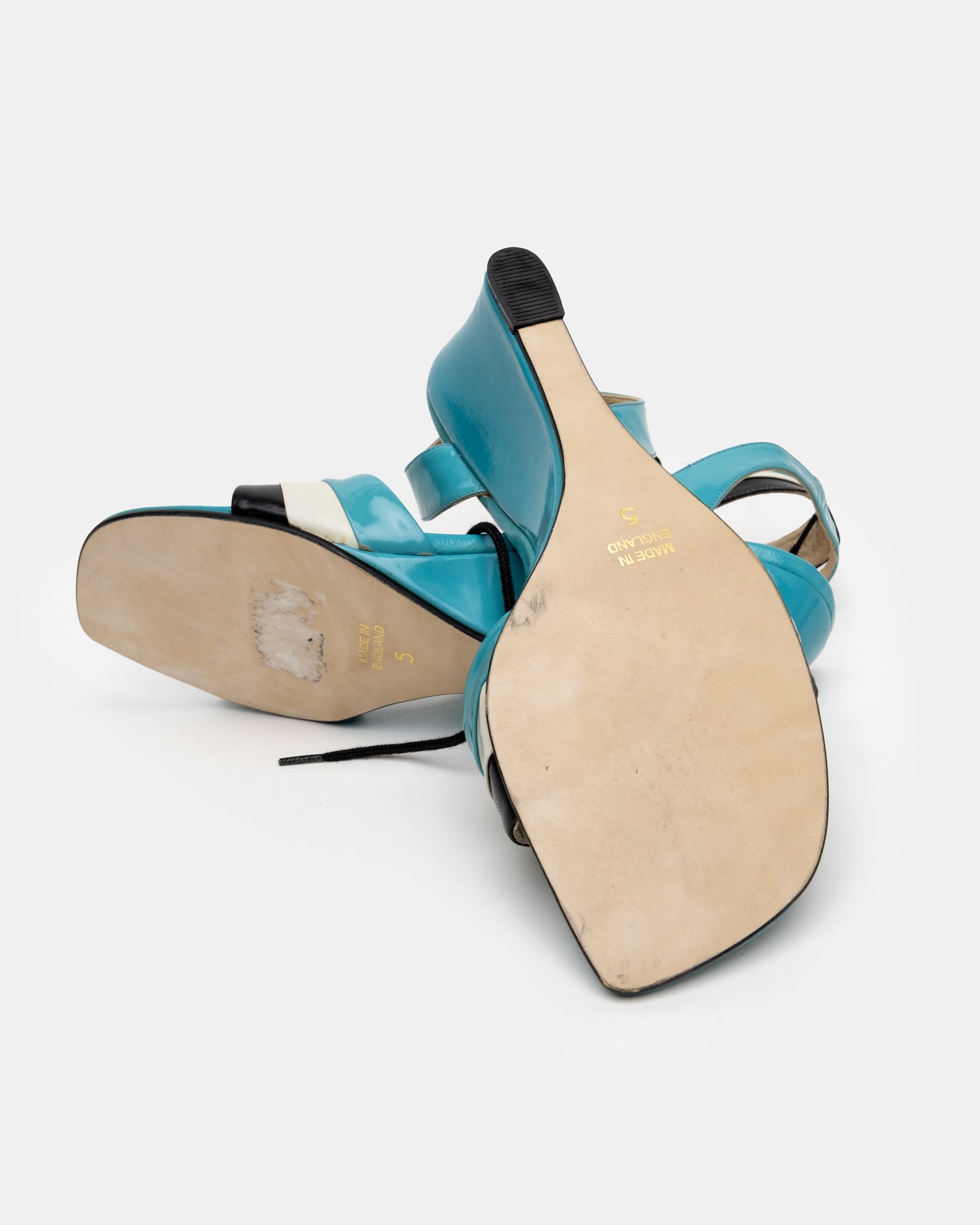 Eley Kishimoto Wedge Heel Sandals C. 2000s - UK 5