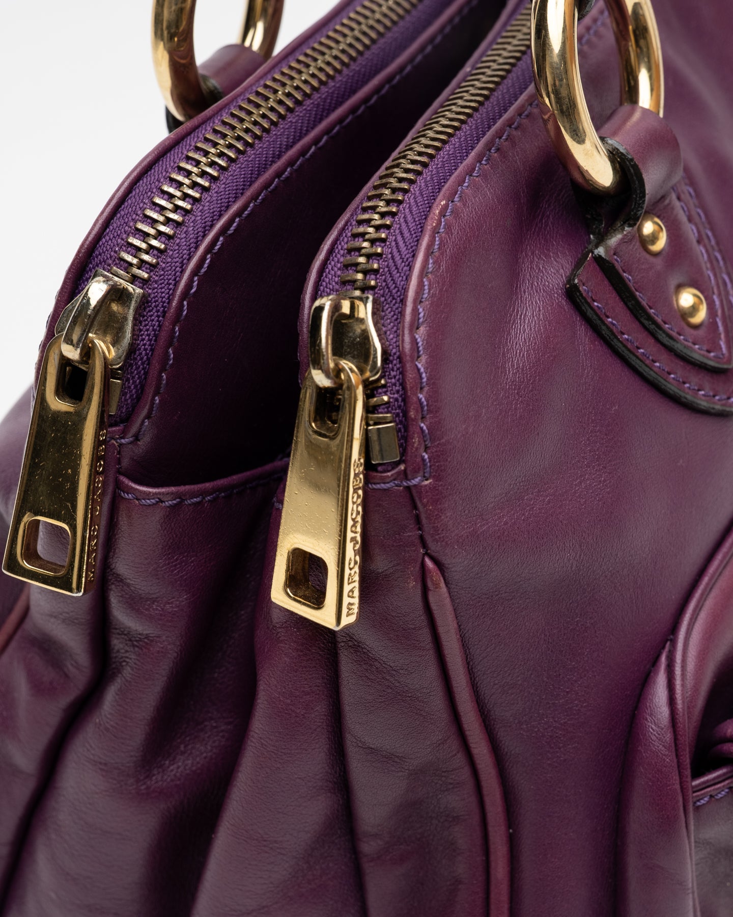 Marc Jacobs Leather Shoulder Bag C. 2000s - O/S