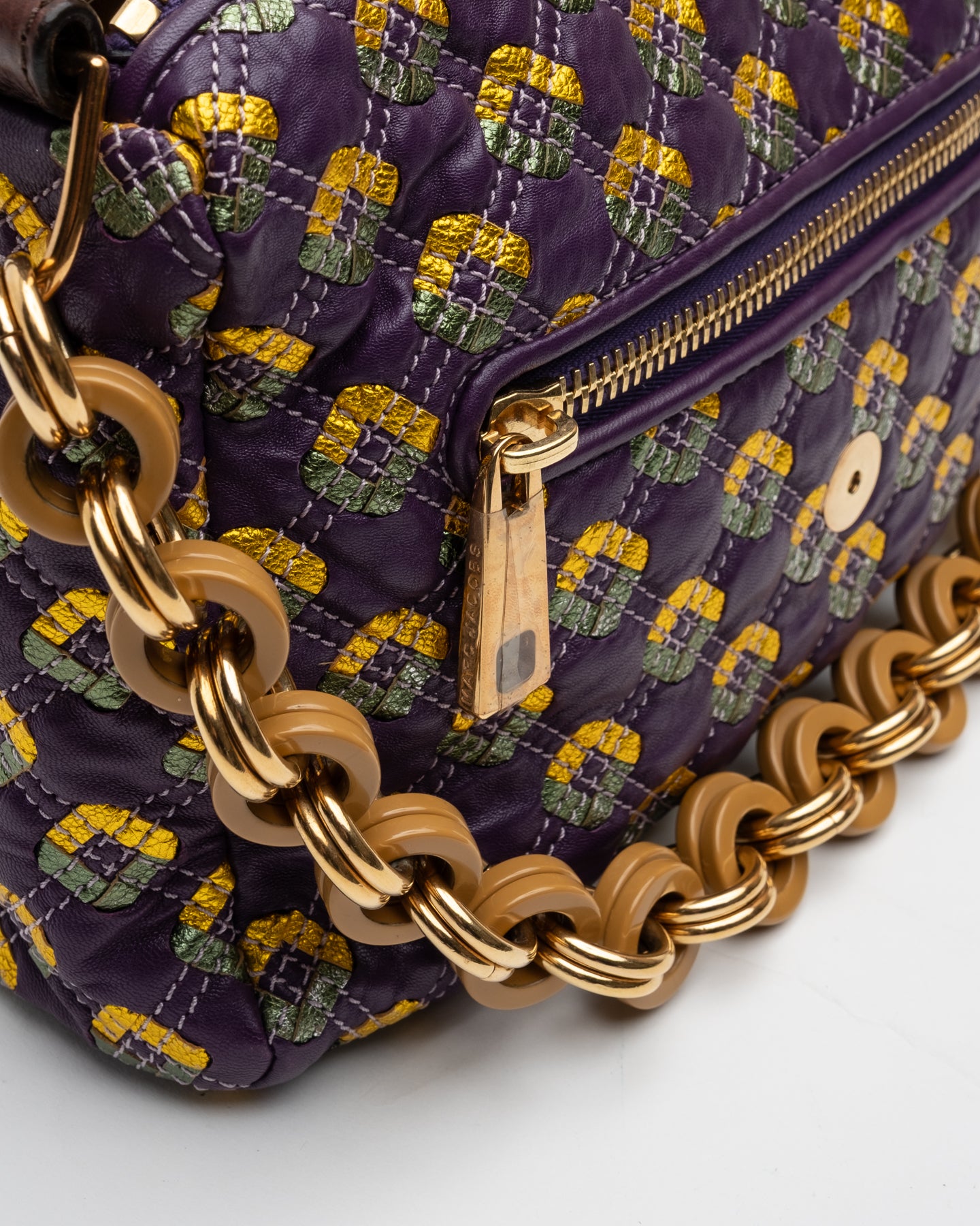 Marc Jacobs Memphis Robert Jennifer/ Misfit Quilted Leather Shoulder Bag  - S/S 2009
