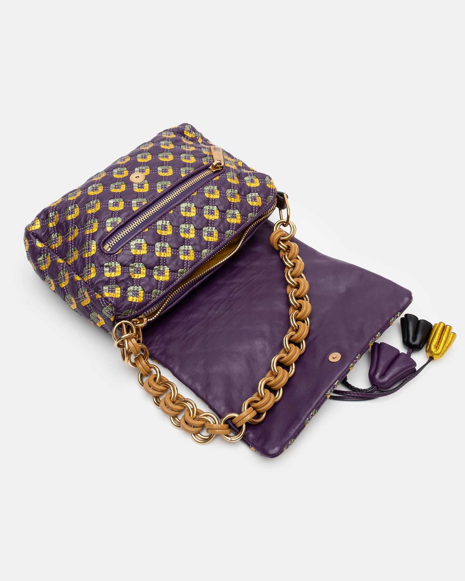 Marc Jacobs Memphis Robert Jennifer/ Misfit Quilted Leather Shoulder Bag  - S/S 2009