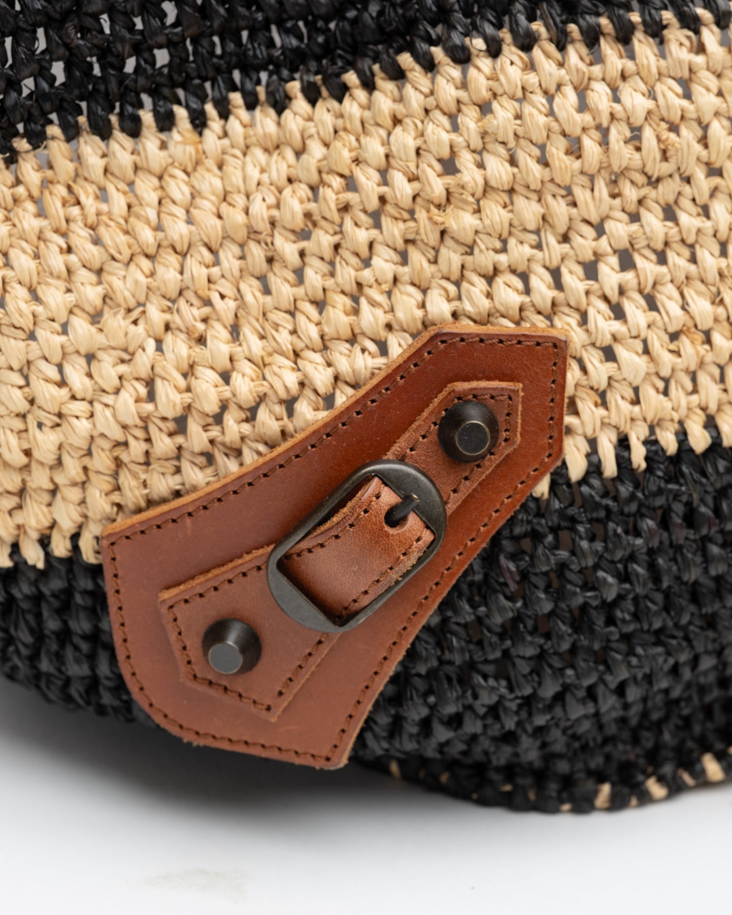 Balenciaga Raffia City Bag  C. 2000s - O/S