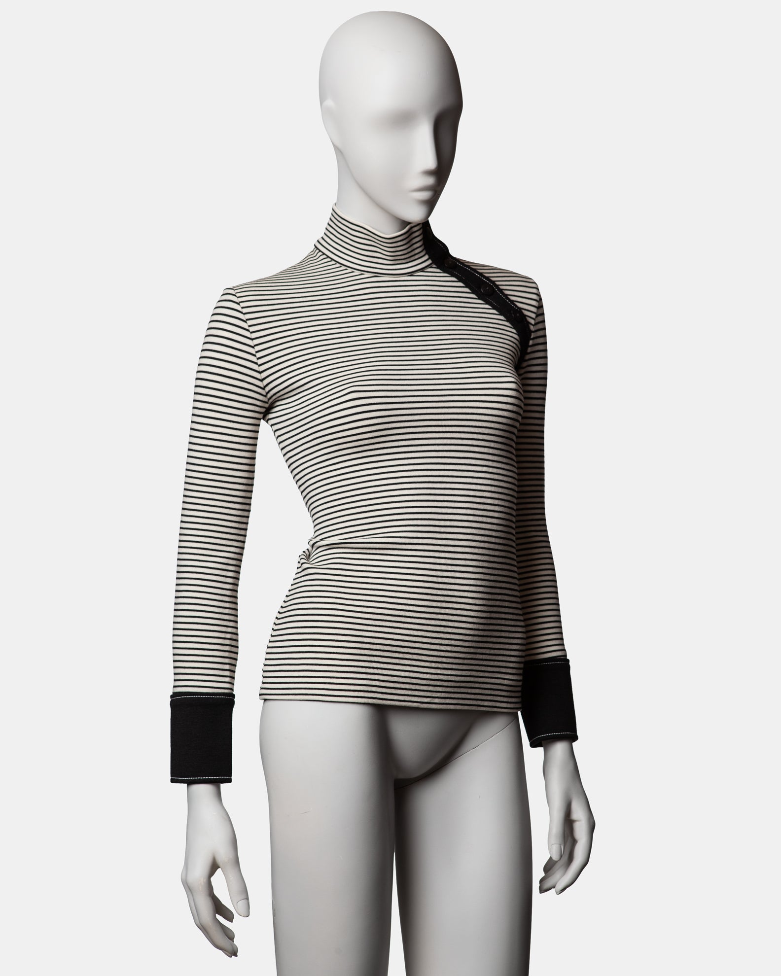 Eley Kishimoto Striped Wool Sweater A/W 2003 - UK 10