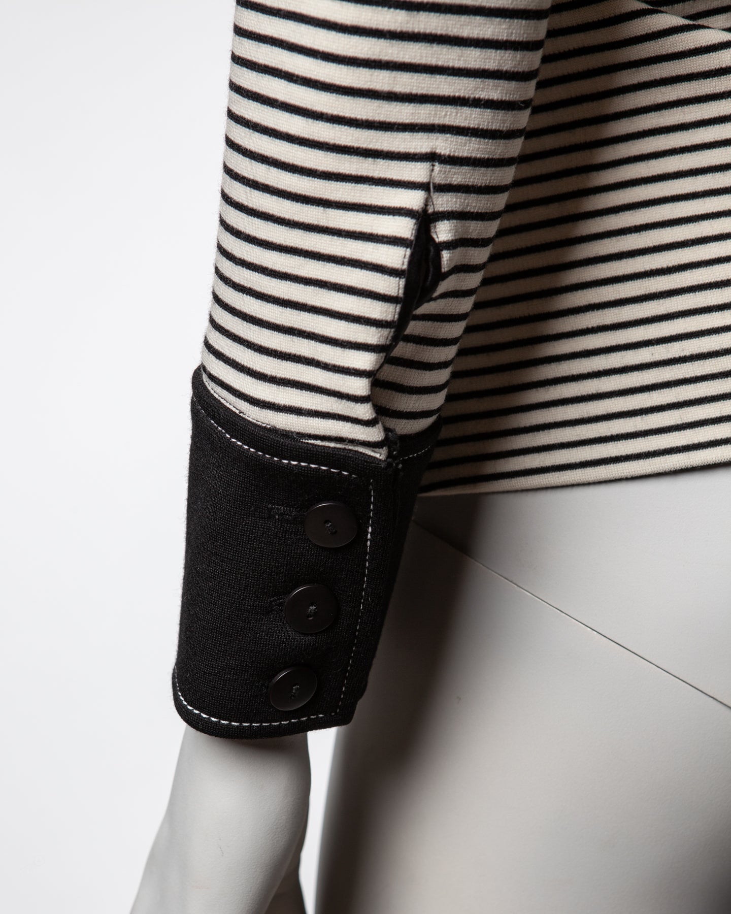Eley Kishimoto Striped Wool Sweater A/W 2003 - UK 10
