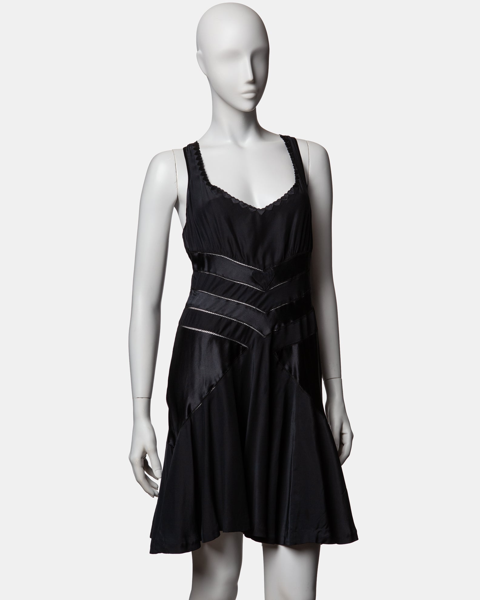 Marc Jacobs Floaty Silk Mini Dress S/S 2004 - US 4