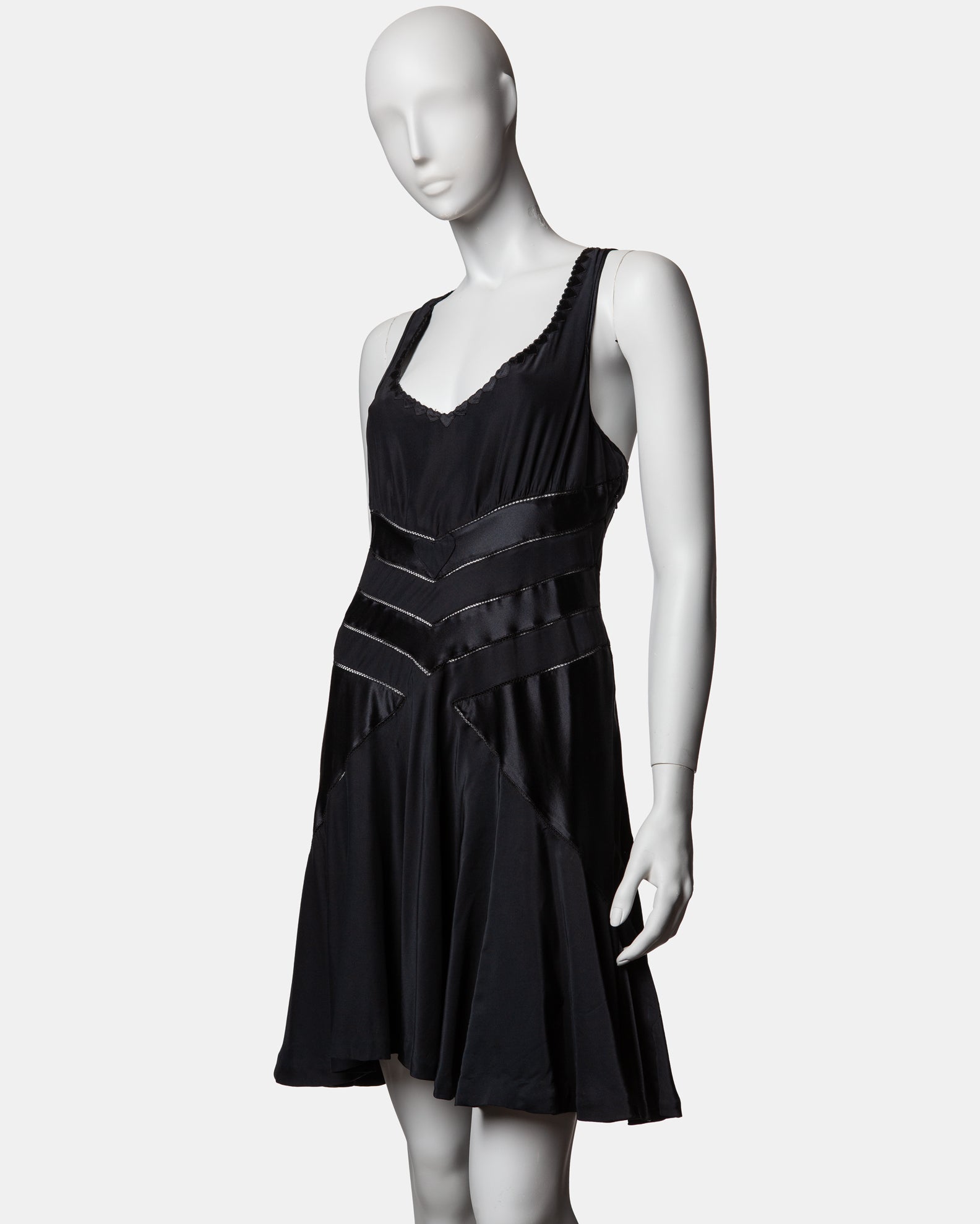 Marc Jacobs Floaty Silk Mini Dress S/S 2004 - US 4