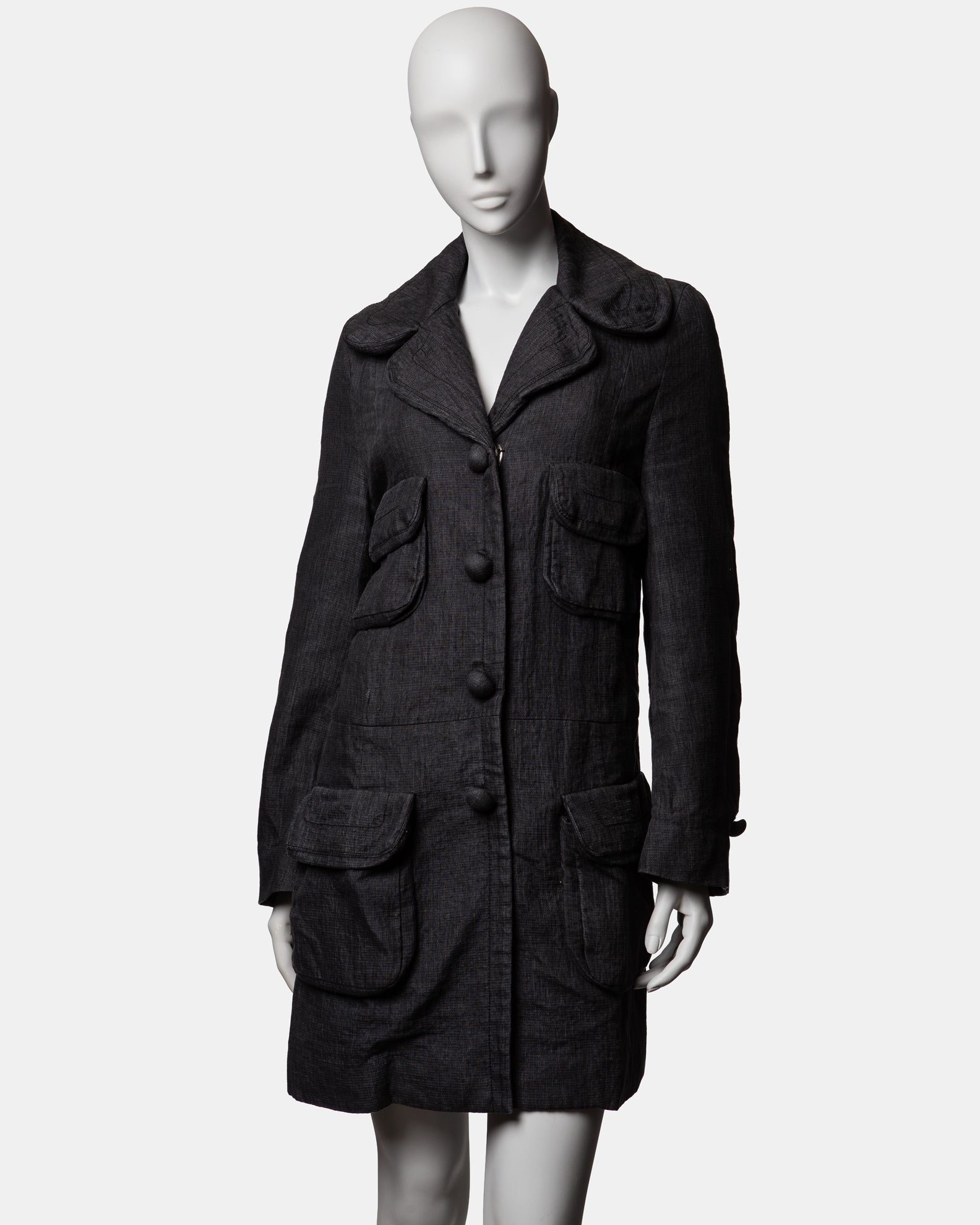 Marc Jacobs Linen Coat S/S 2007 - US 6