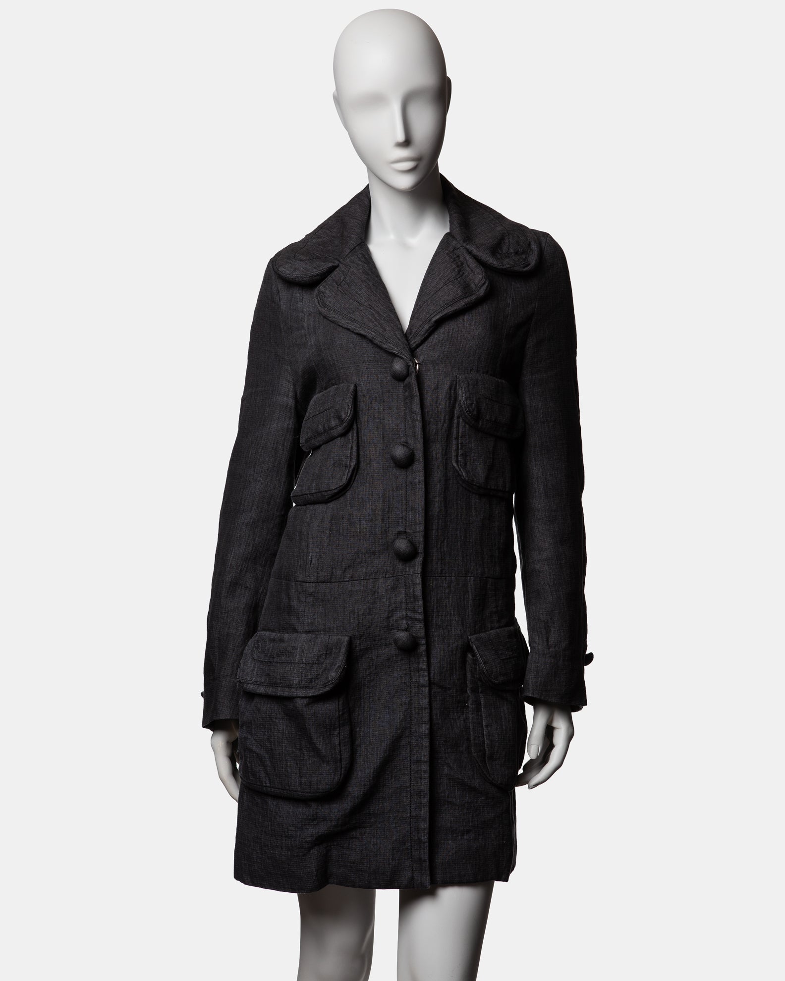 Marc Jacobs Linen Coat S/S 2007 - US 6