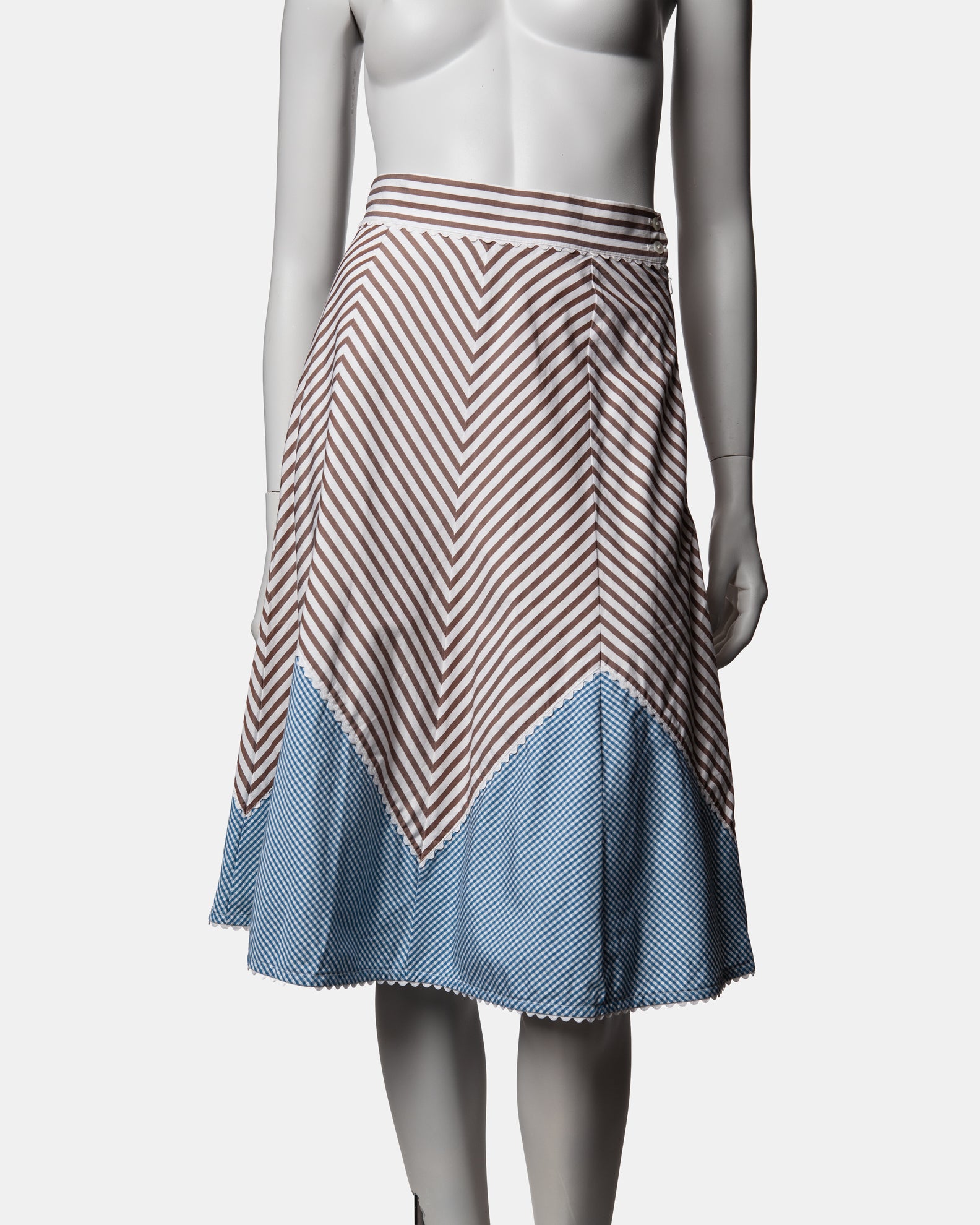 Eley Kishimoto Cotton Midi Skirt S/S 2003 -