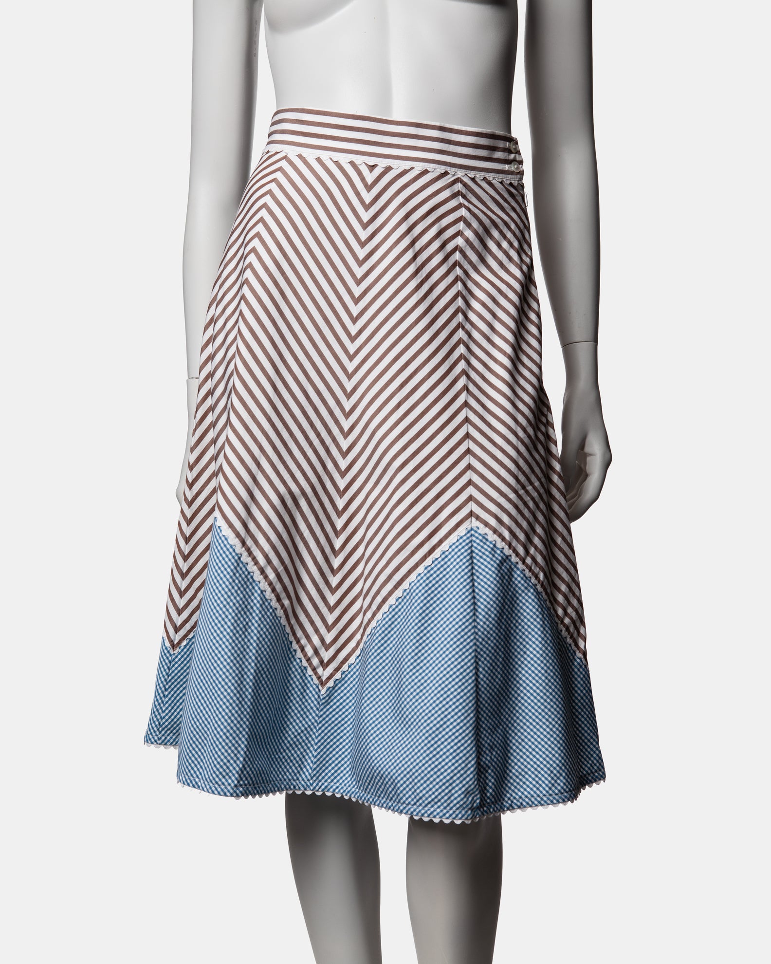 Eley Kishimoto Cotton Midi Skirt S/S 2003 -