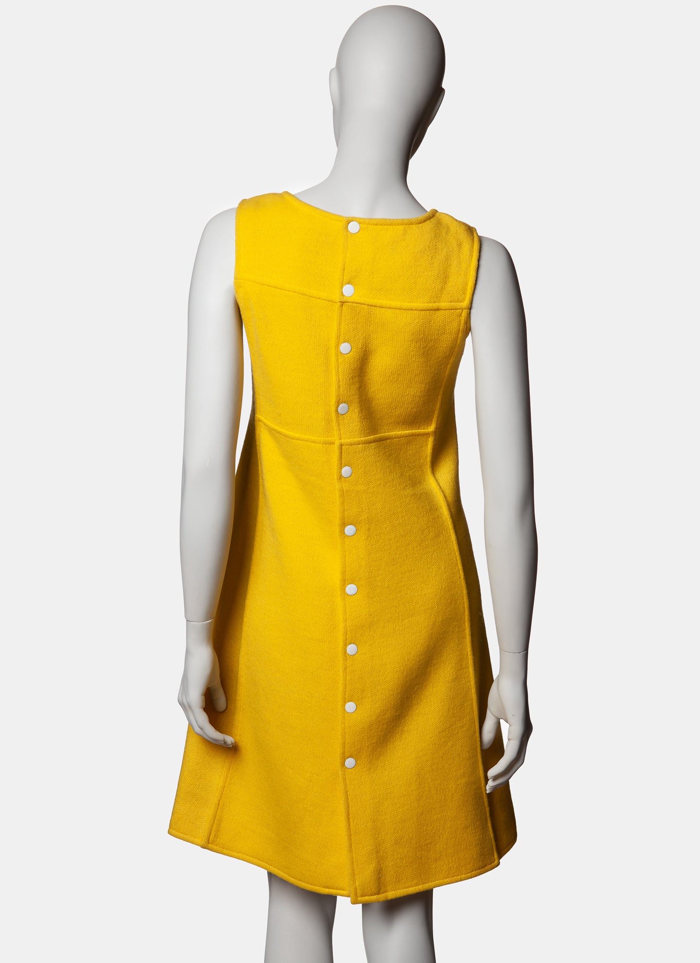 Courrèges Hyperbole Snap Shift Dress - C. 1960s/70s