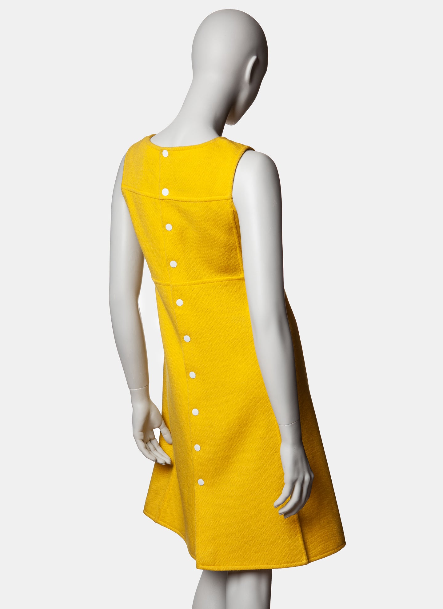 Courrèges Hyperbole Snap Shift Dress - C. 1960s/70s