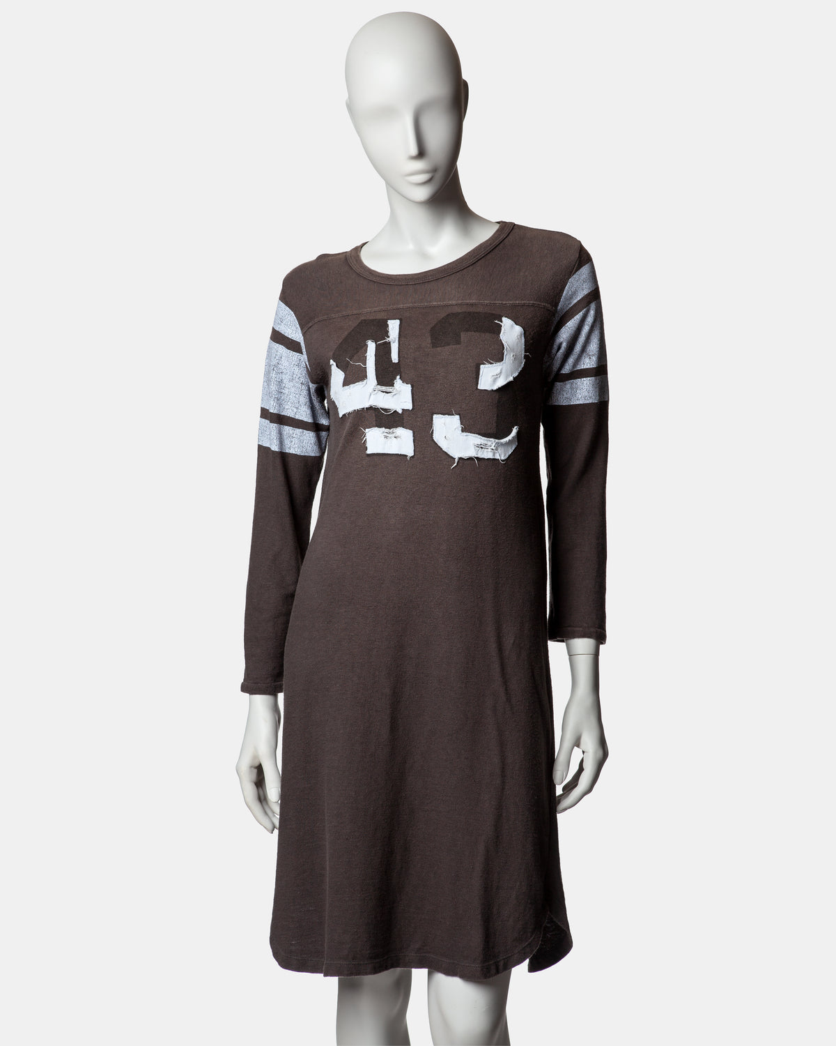 Americana Distressed Jersey Dress - O/S