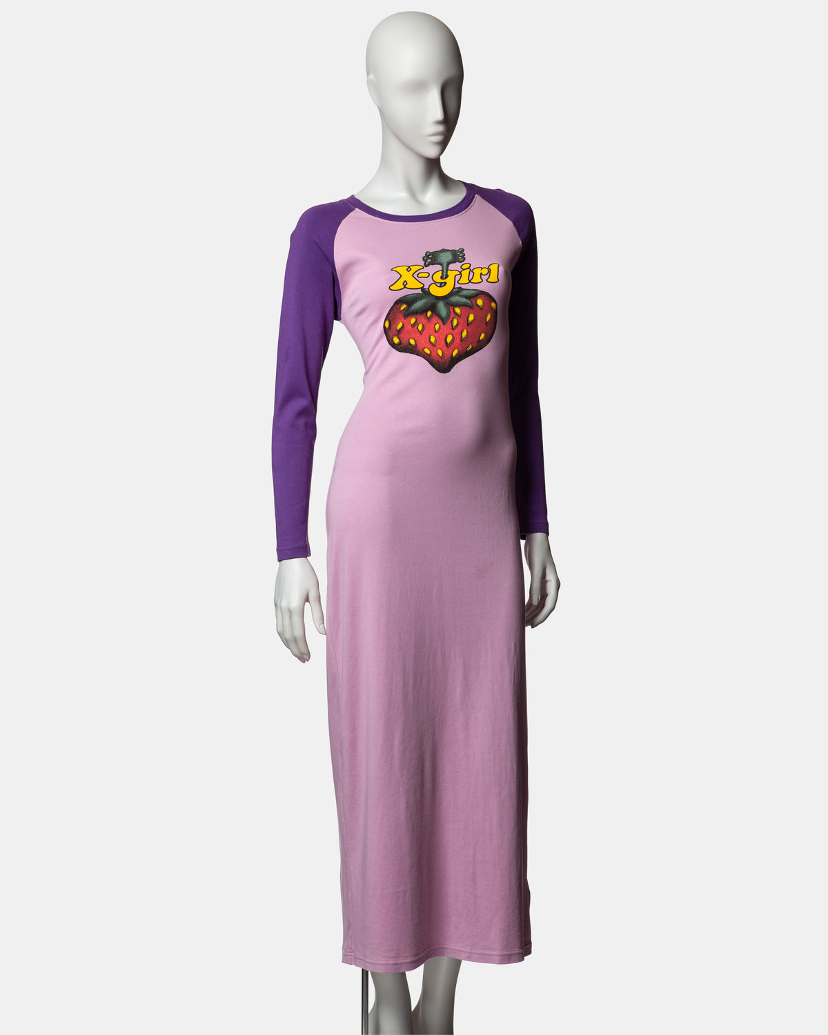 X-Girl X Hysteric Glamour - Strawberry Raglan Maxi Dress - S
