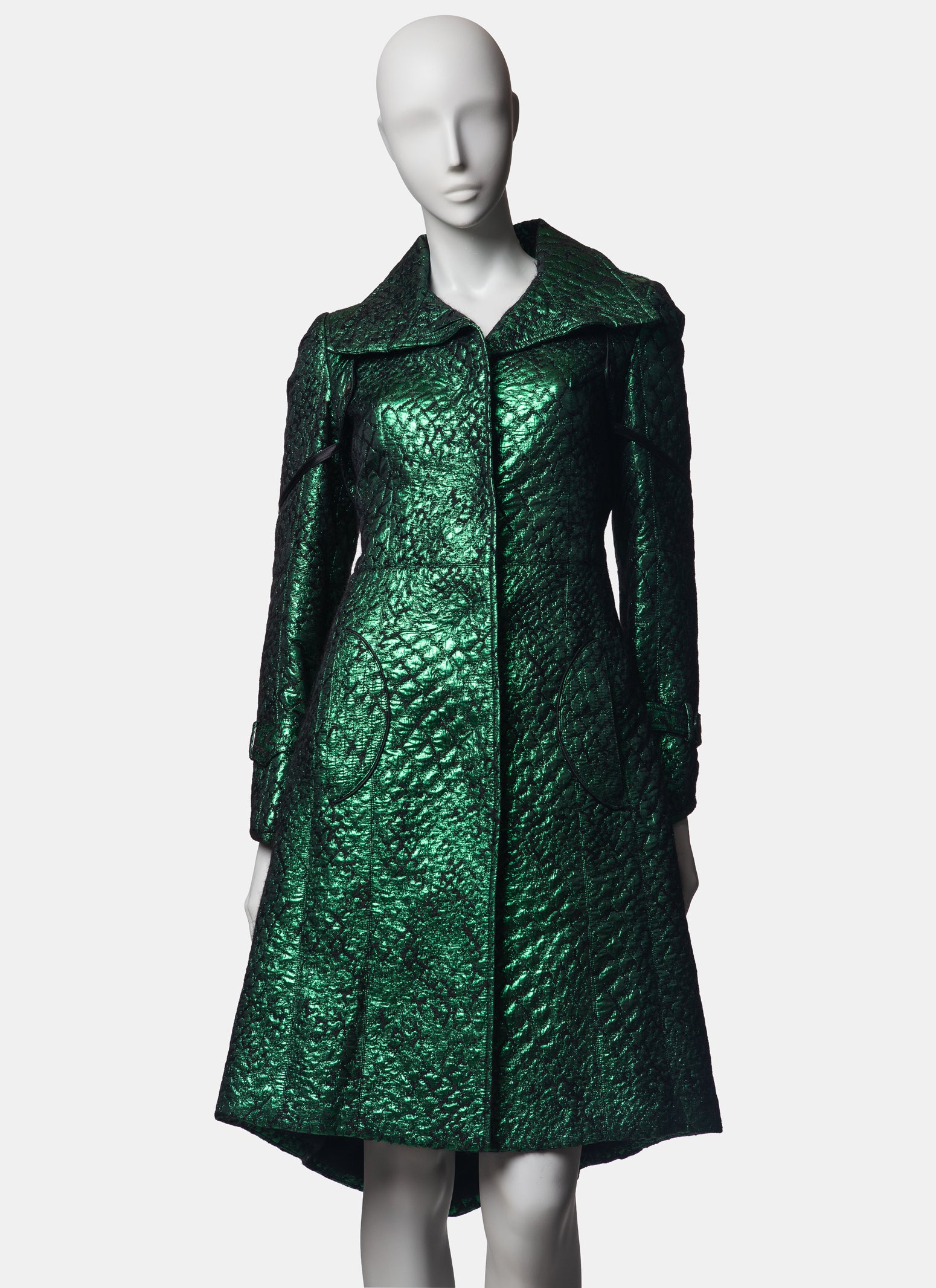 Costume National Emerald Overcoat  - A/W 2004