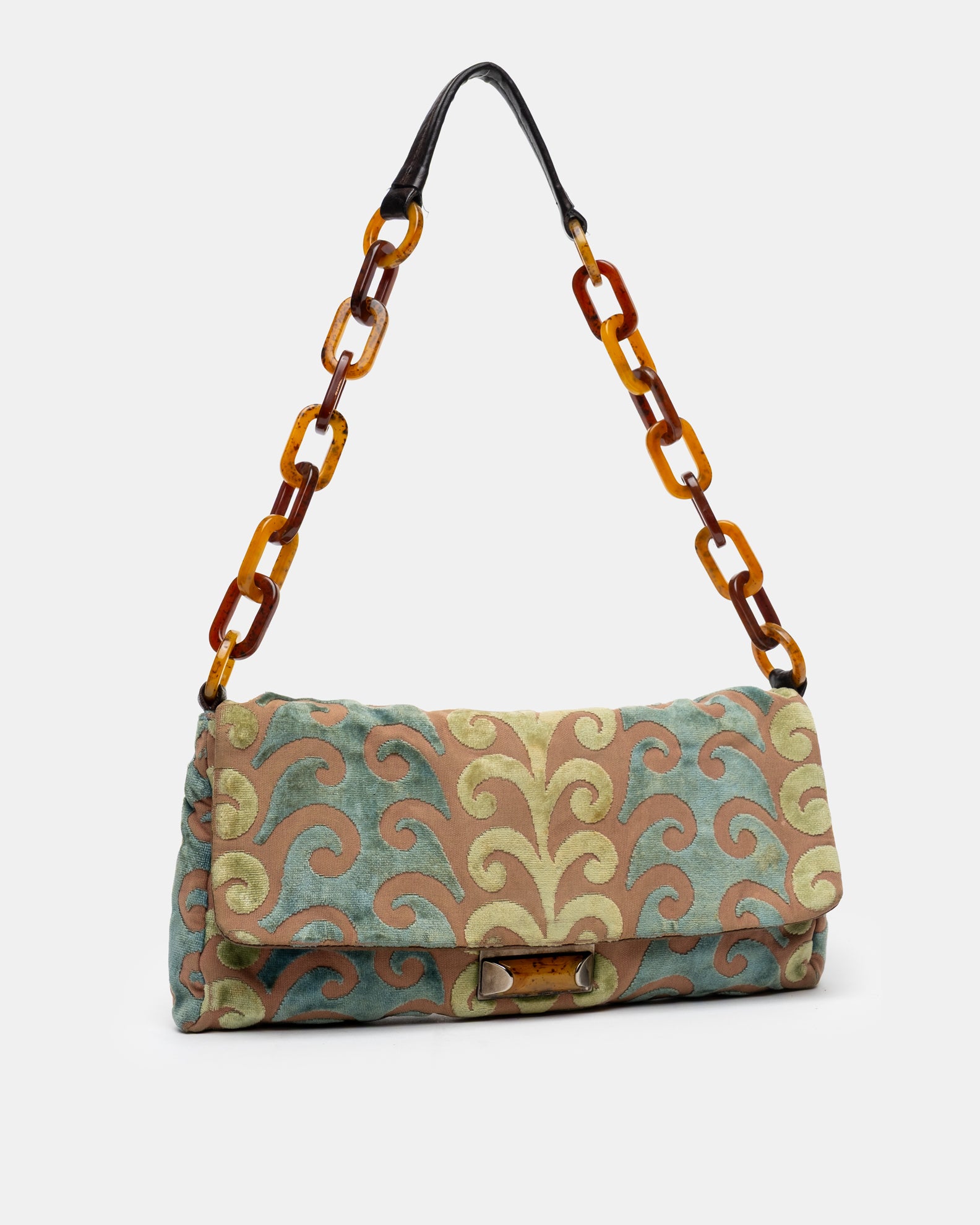 Miu Miu Damask Shoulder Bag - A/W 2005