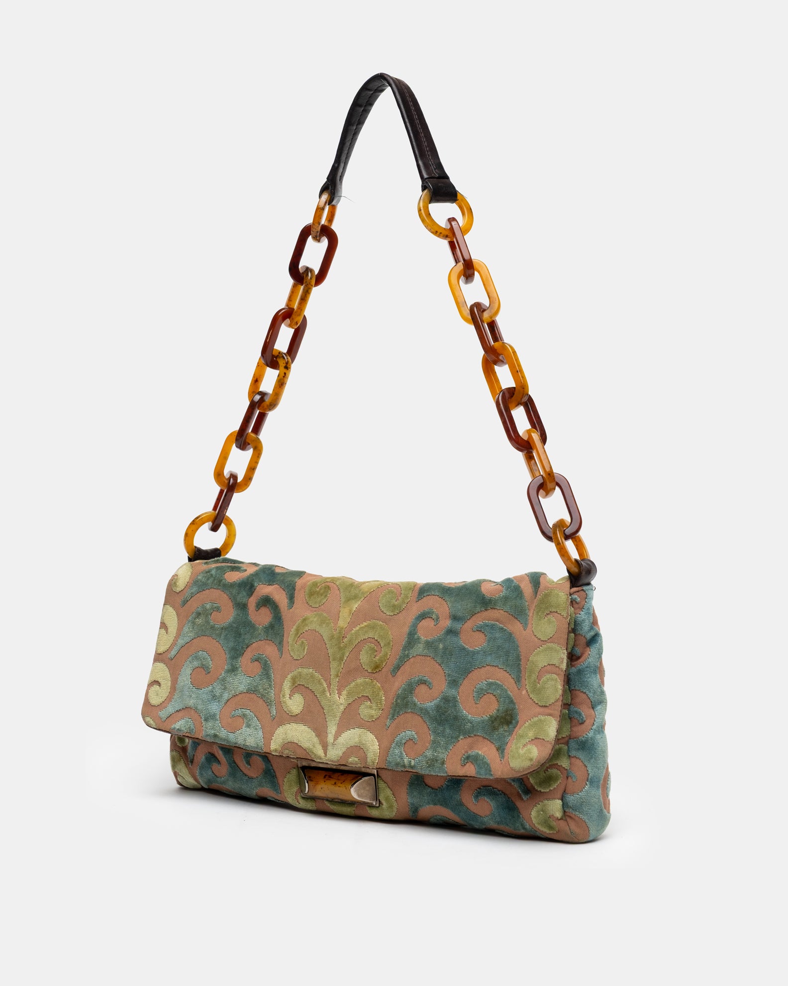Miu Miu Damask Shoulder Bag - A/W 2005