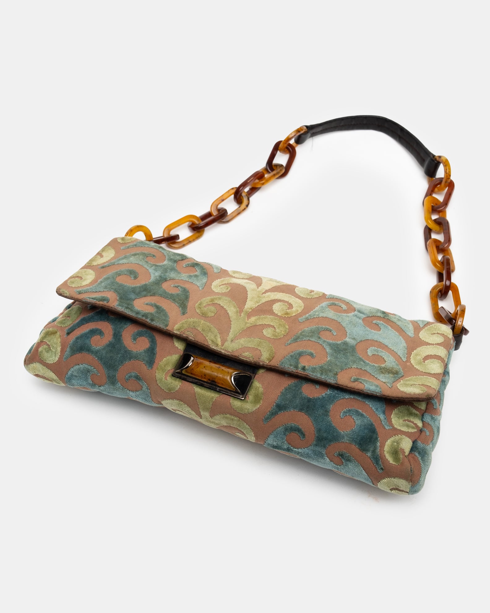 Miu Miu Damask Shoulder Bag - A/W 2005