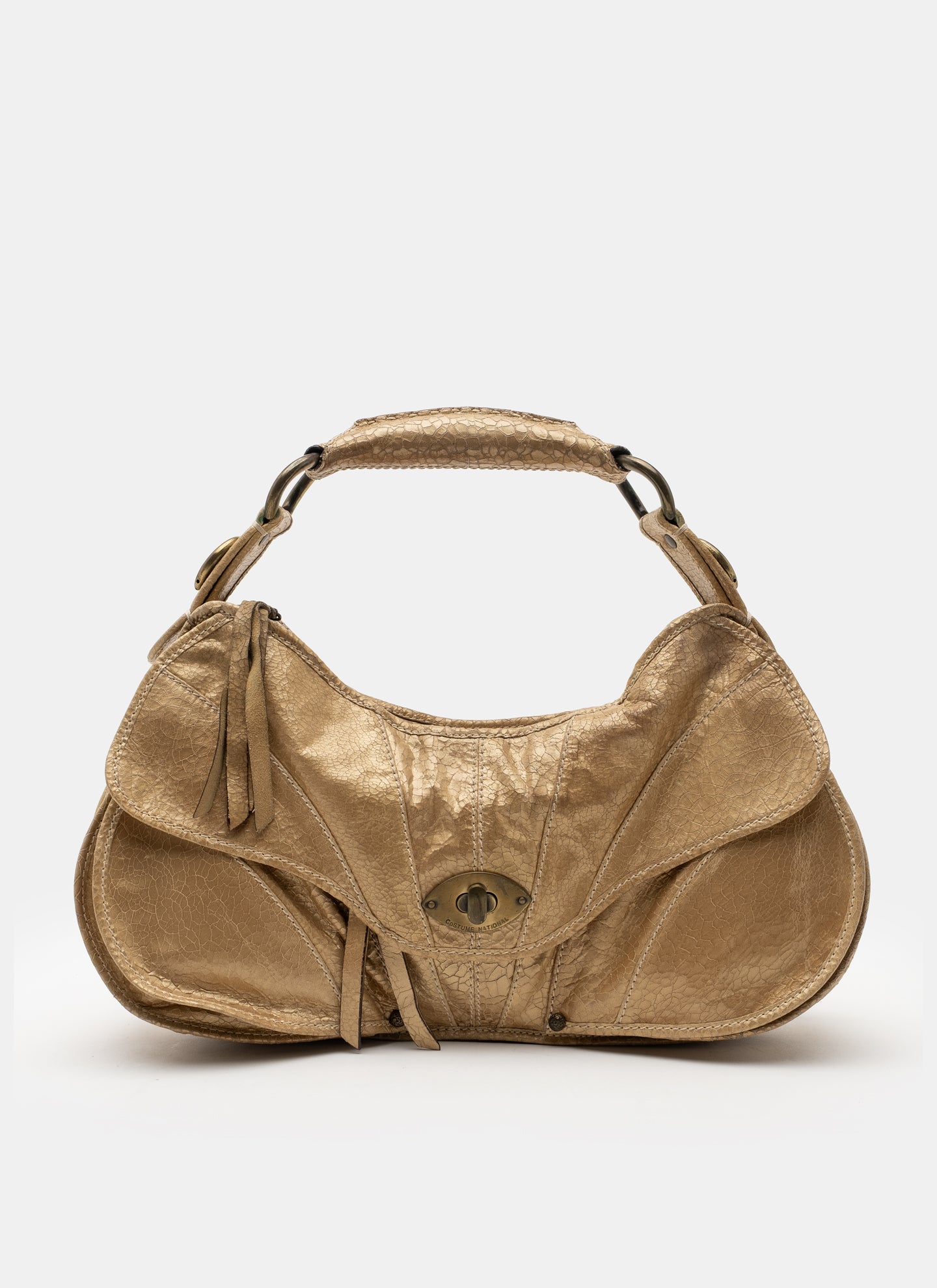 Costume National Distressed Butterfly Bag - C. 2000s