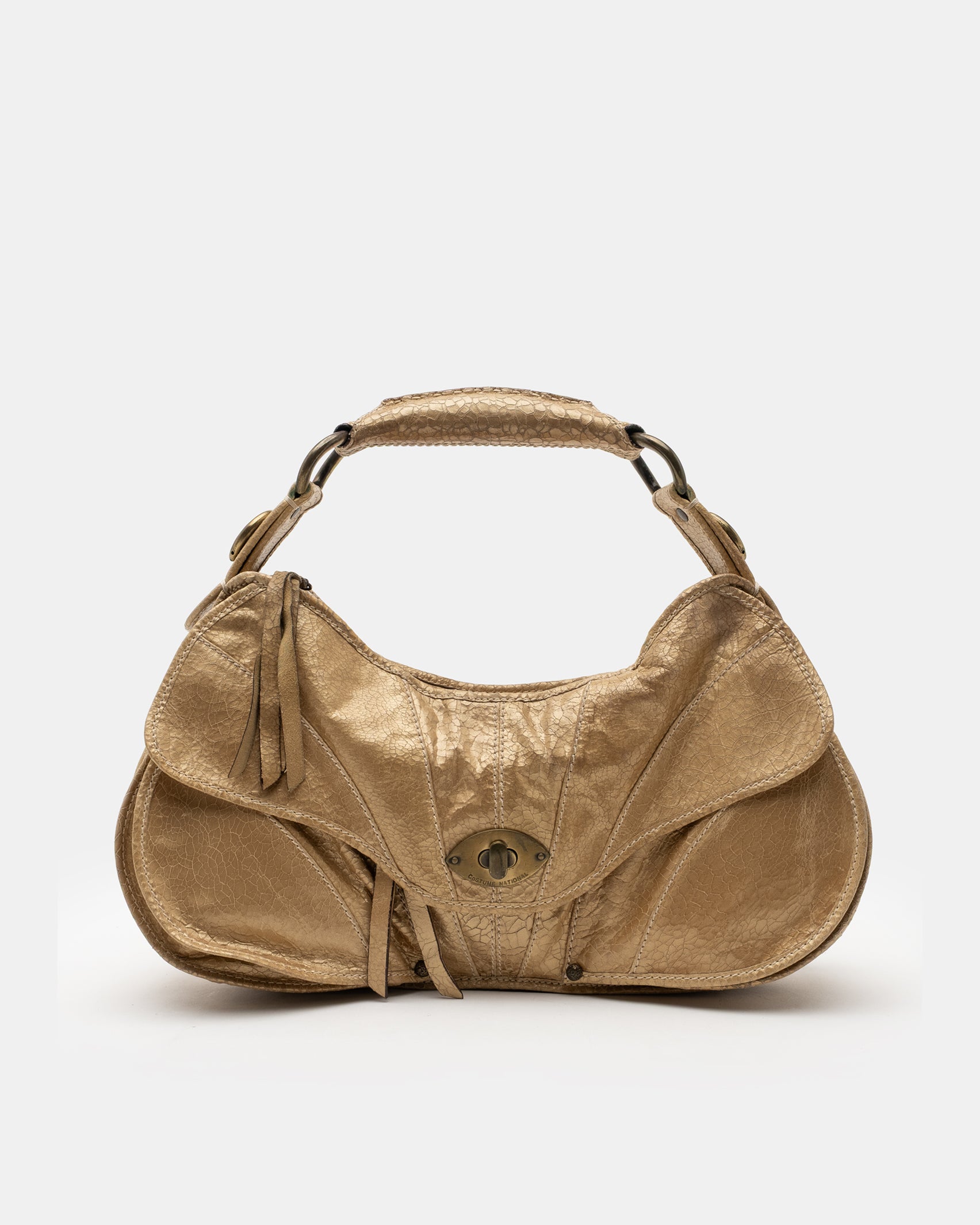 Costume National Distressed Butterfly Bag - C. 2000s