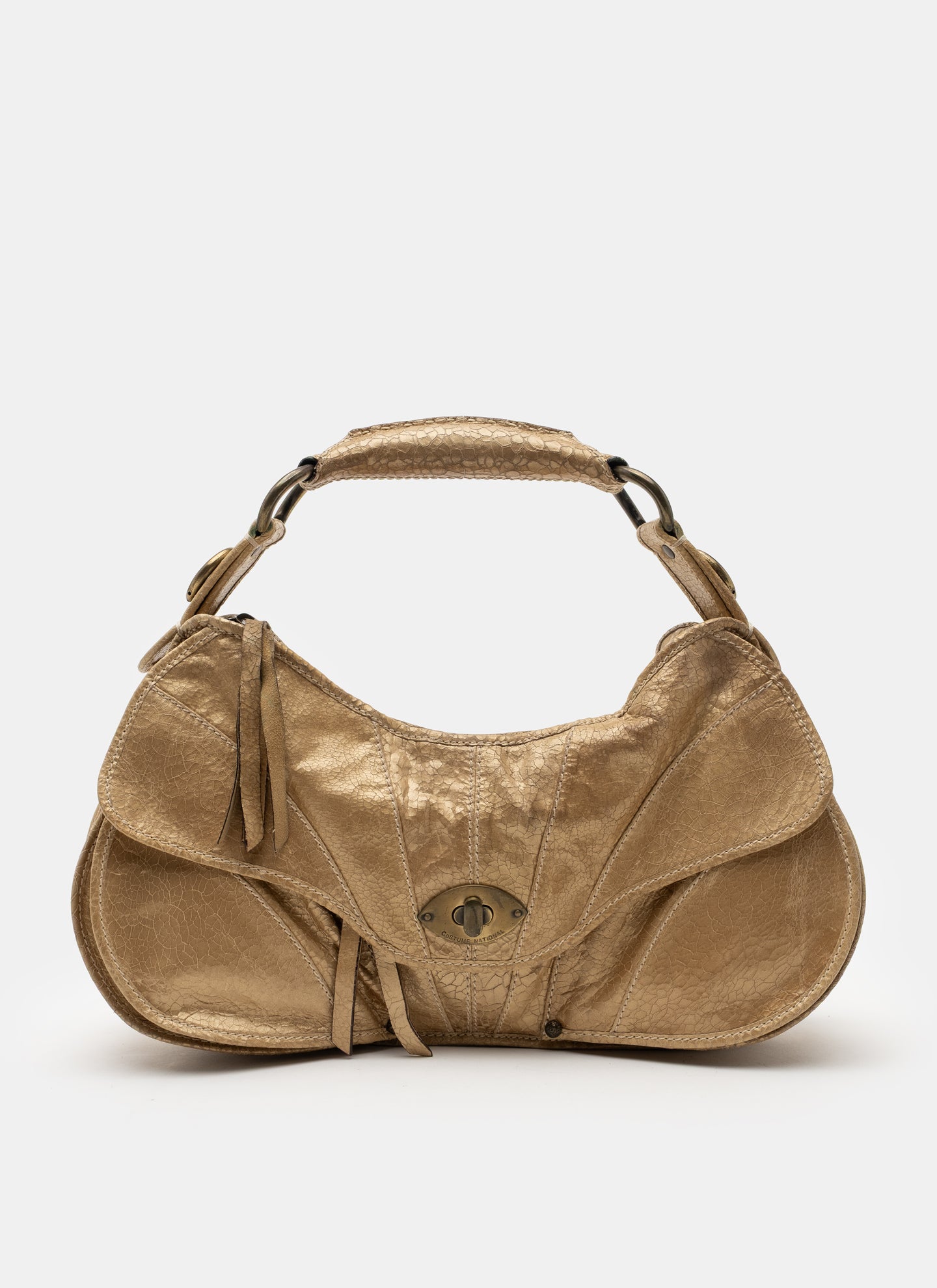 Costume National Distressed Butterfly Bag - C. 2000s