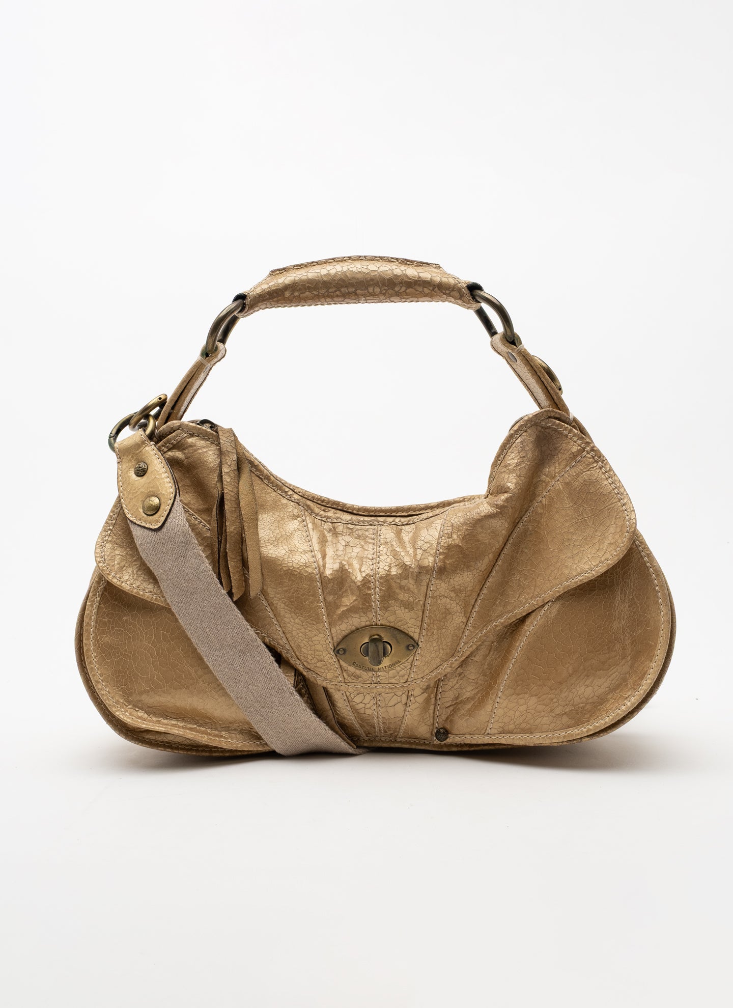 Costume National Distressed Butterfly Bag - C. 2000s