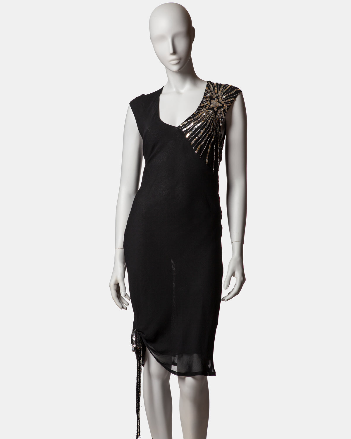 See by Chloé Stars Midi Dress C. 2000s - UK 10