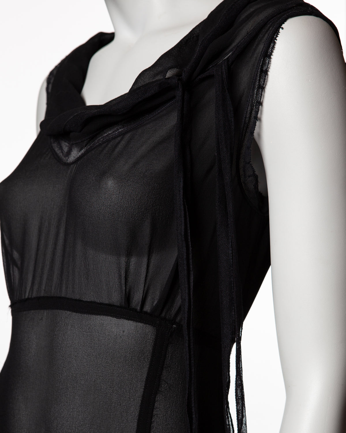 Paul Smith Silk Sheer Dress - C. 2000s - IT 42